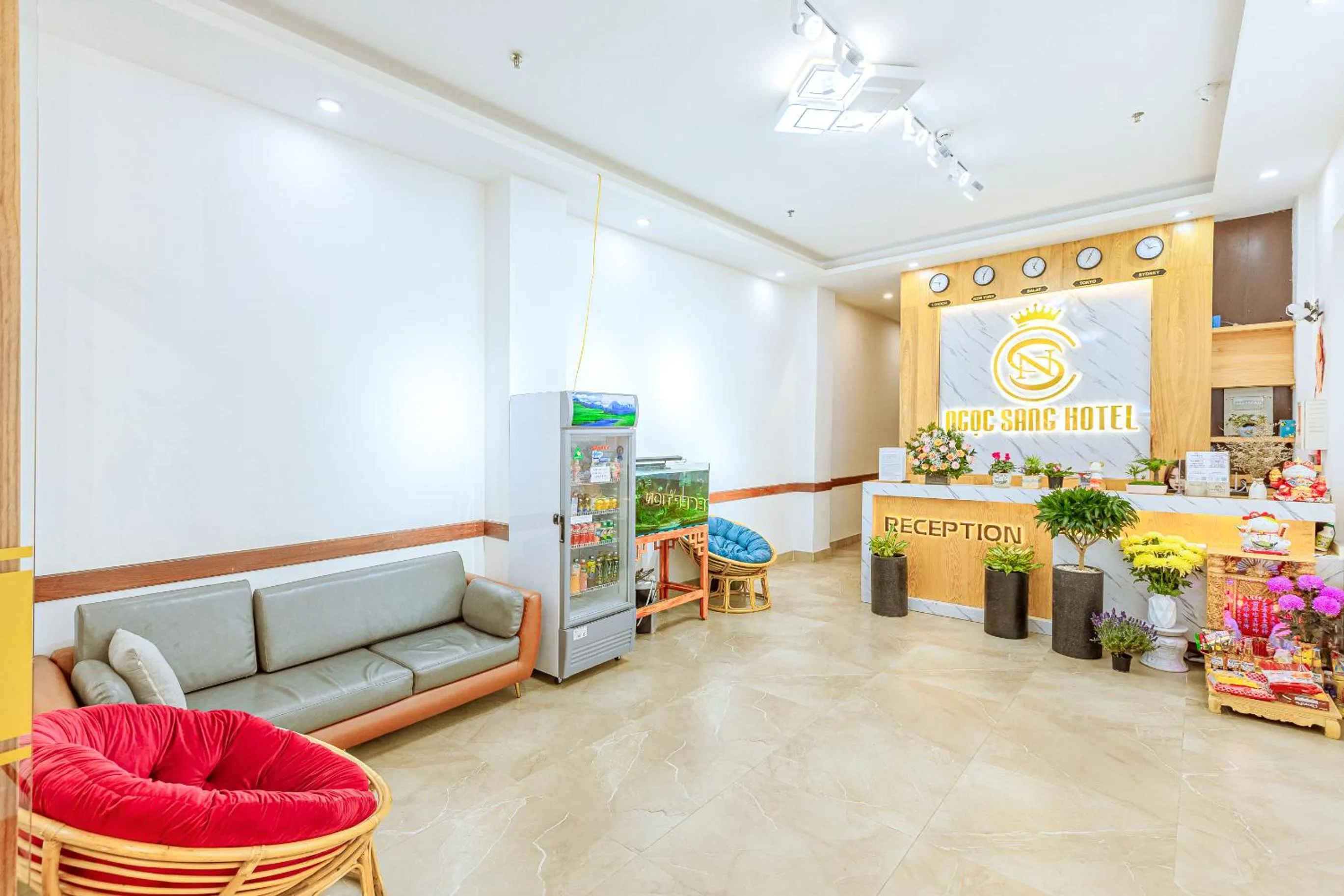 Lobby or reception in Ngọc Sang 1 Hotel
