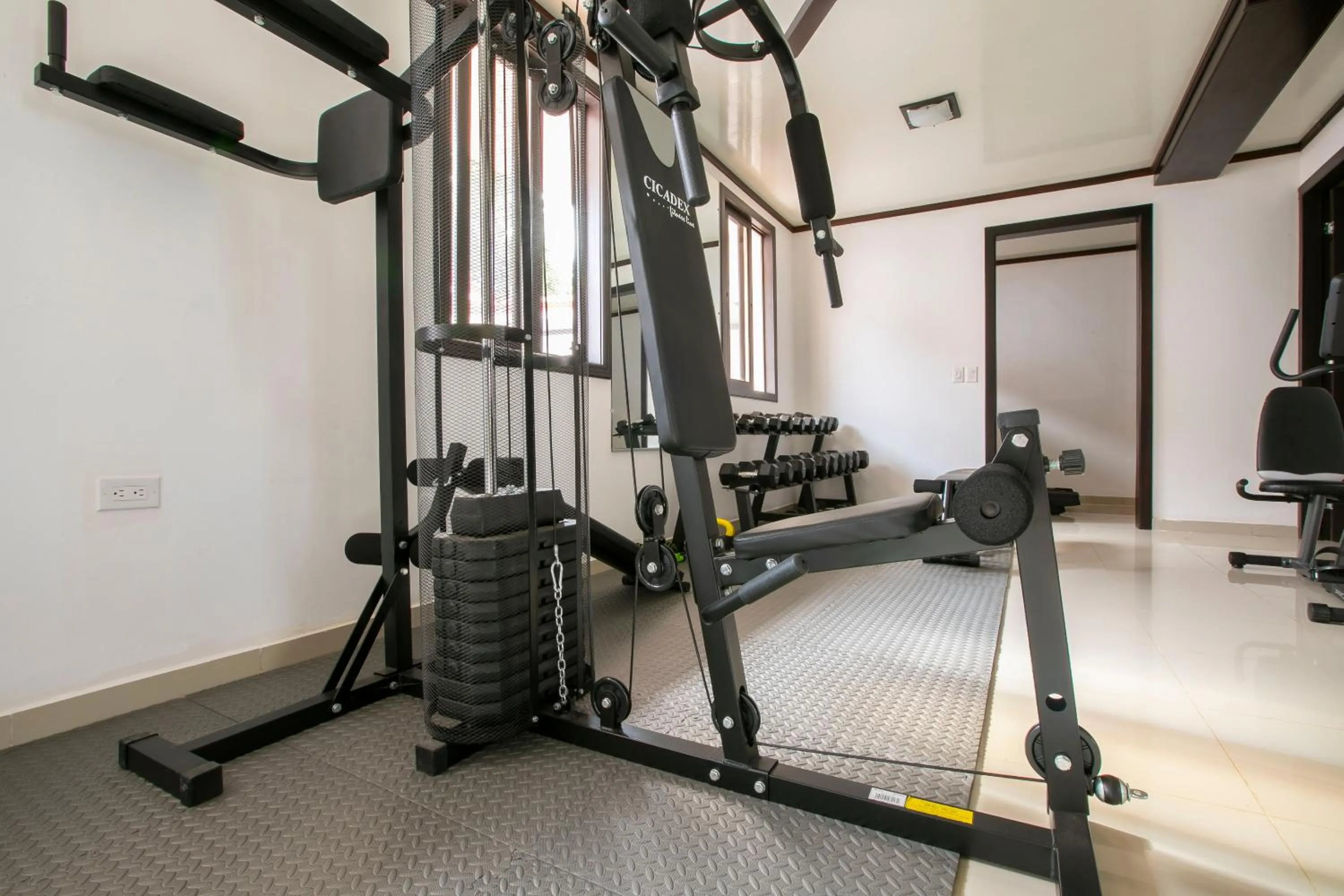 Fitness centre/facilities in Serenity Hotel & Villas