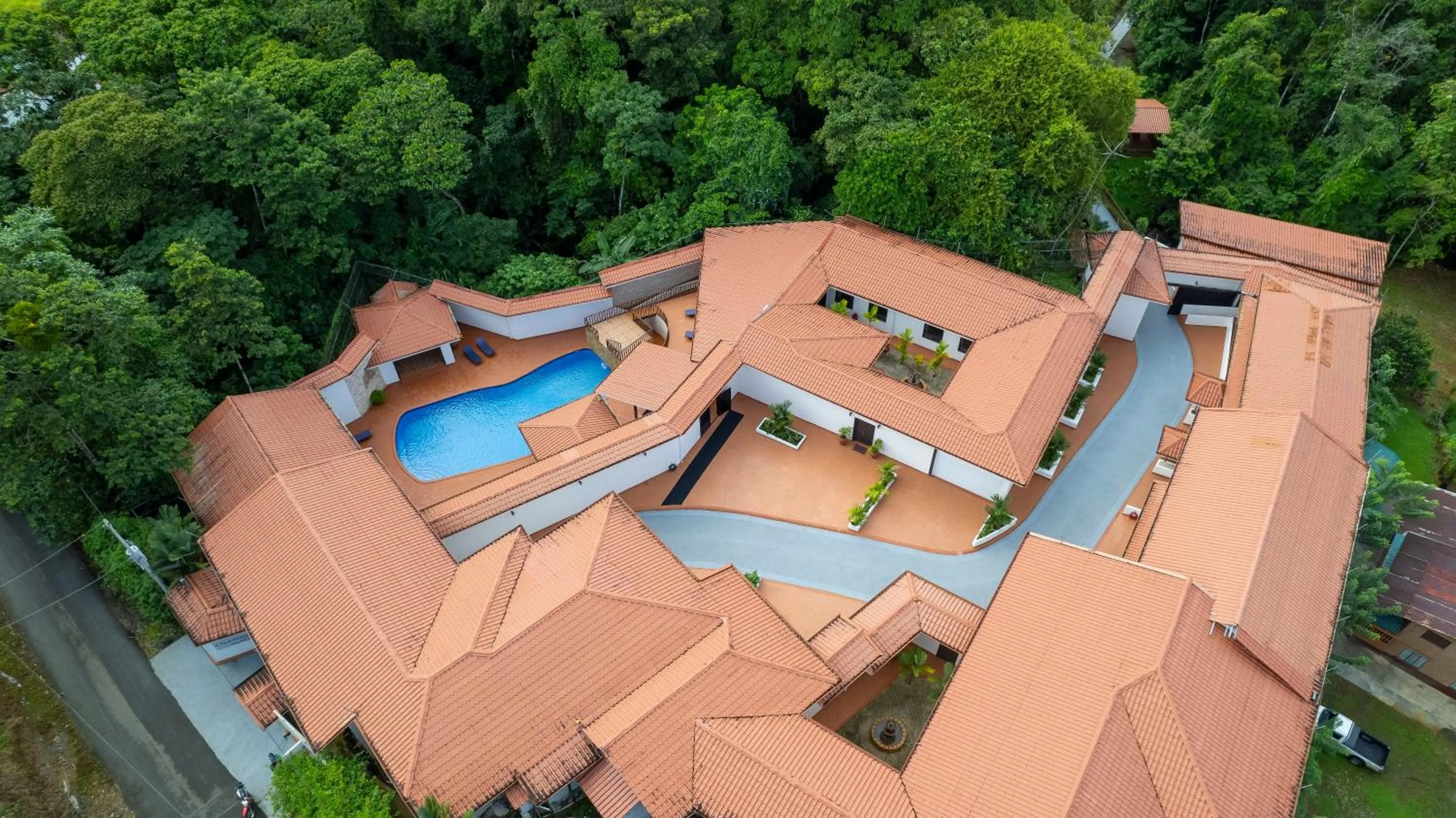 Bird's eye view in Serenity Hotel & Villas