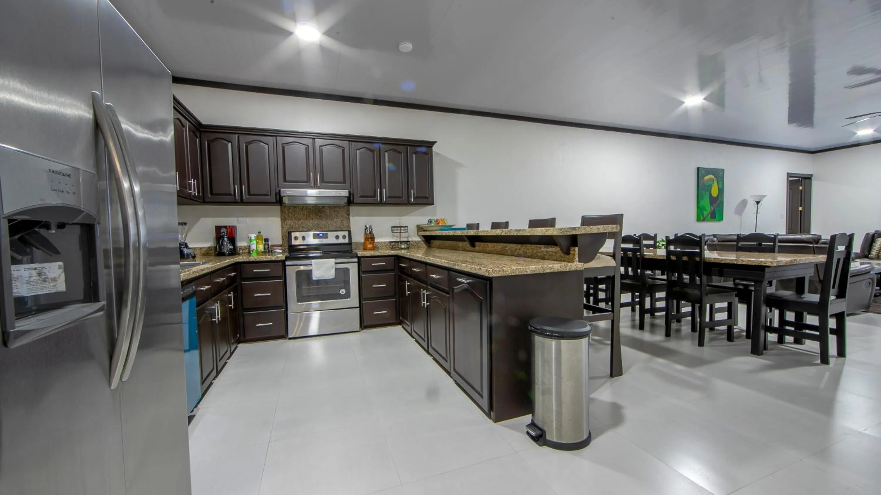 Kitchen or kitchenette in Serenity Hotel & Villas