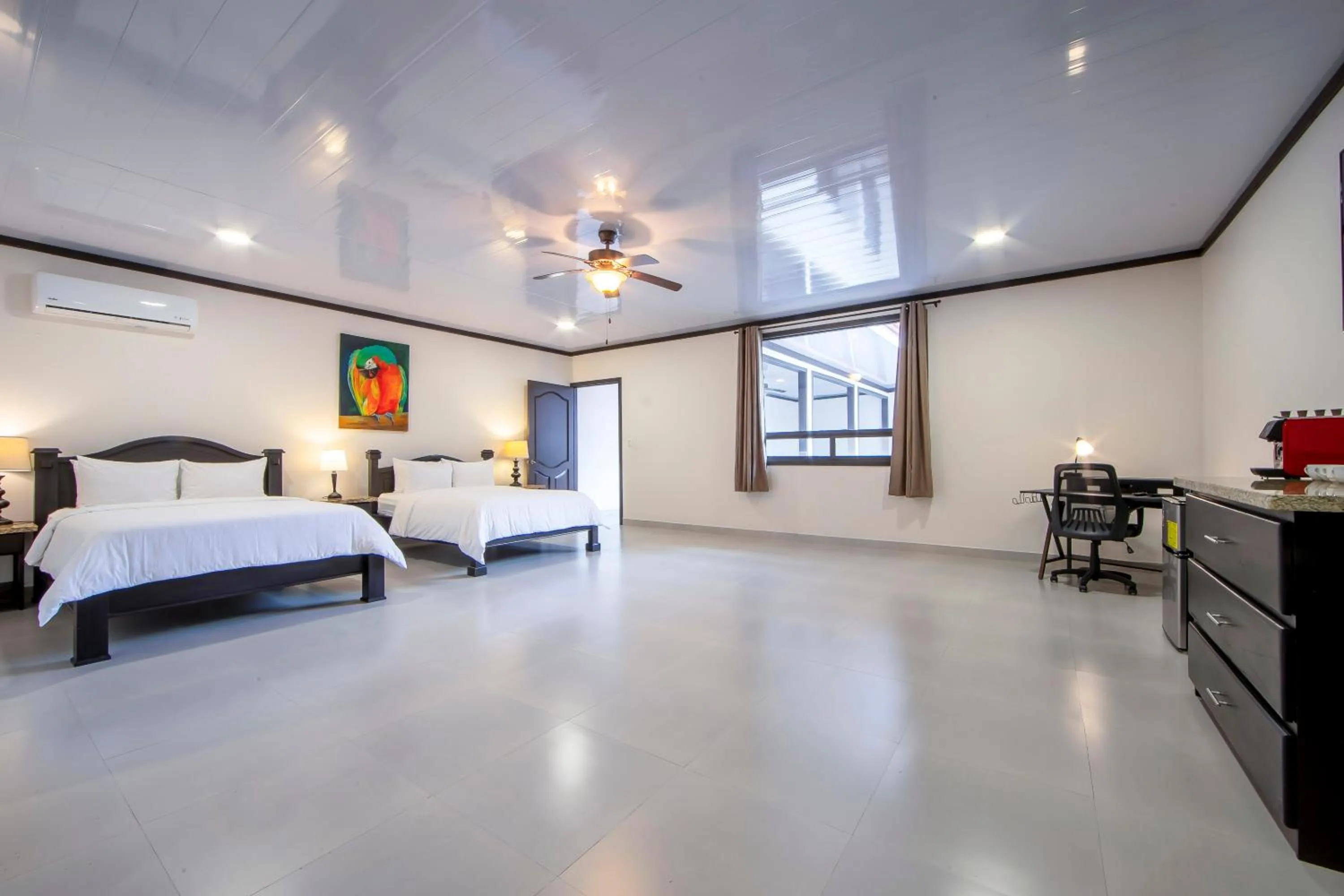 Bed in Serenity Hotel & Villas