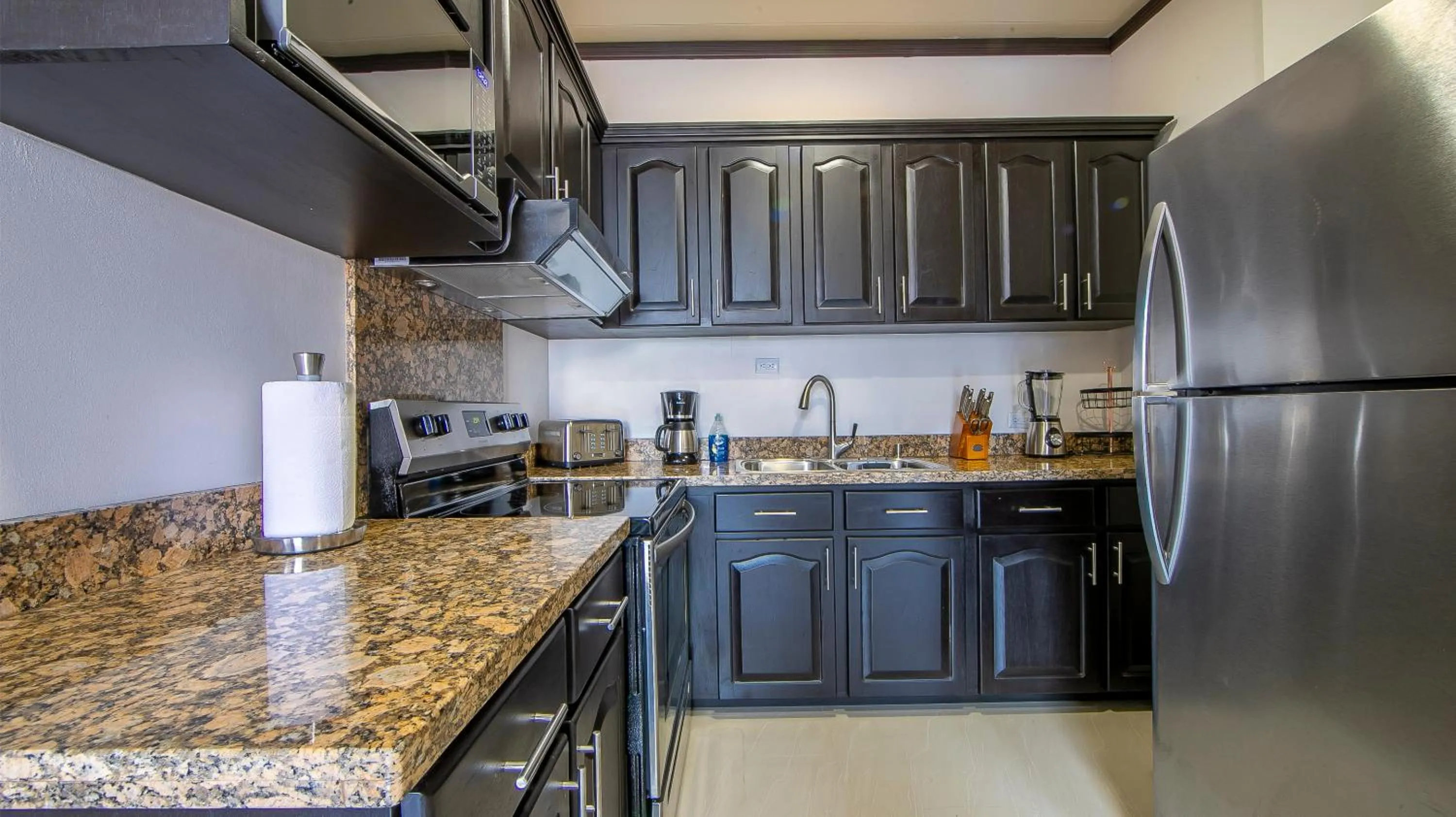 Kitchen or kitchenette in Serenity Hotel & Villas