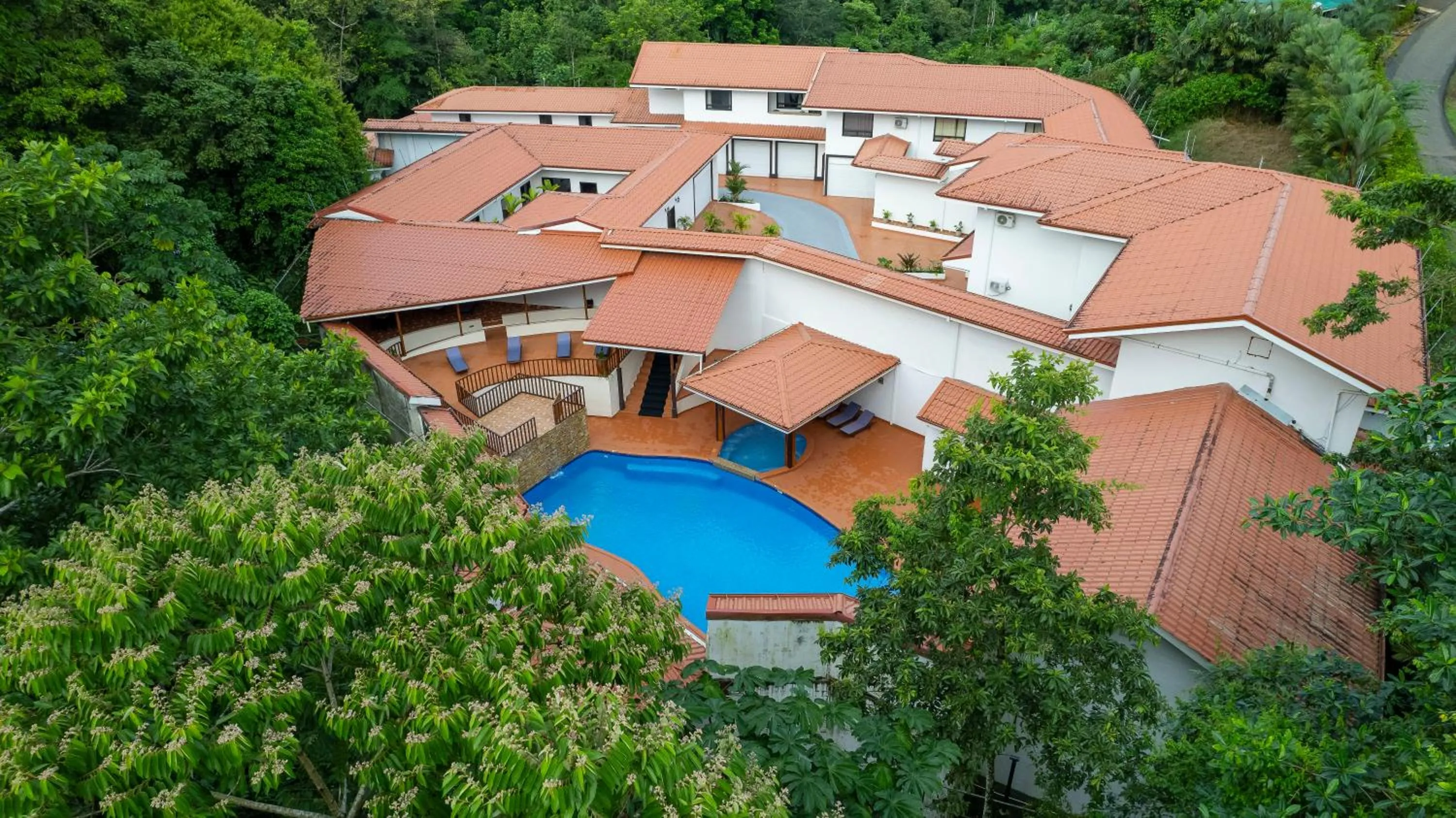 Bird's eye view in Serenity Hotel & Villas