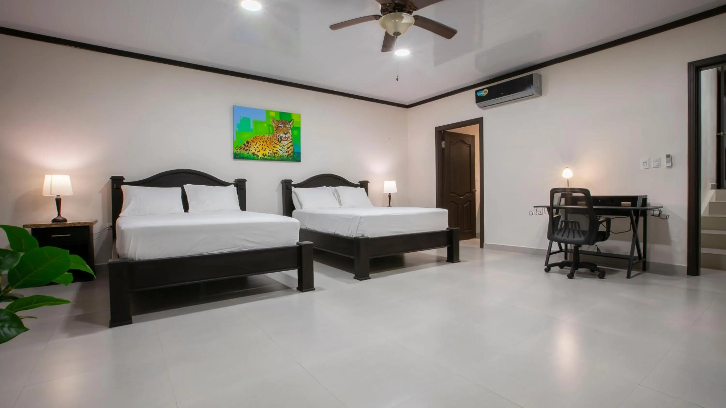 Bed in Serenity Hotel & Villas