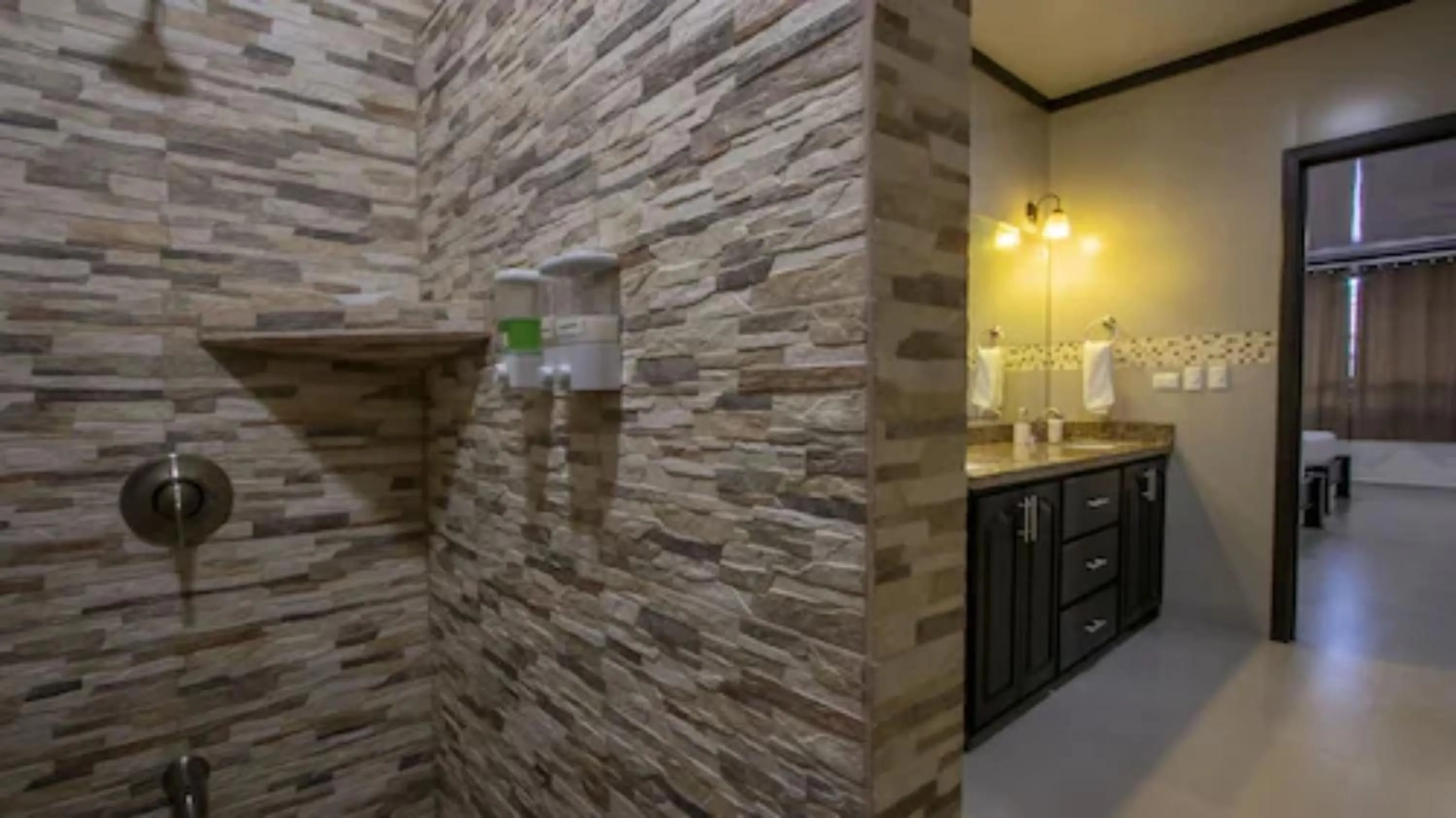 Shower in Serenity Hotel & Villas