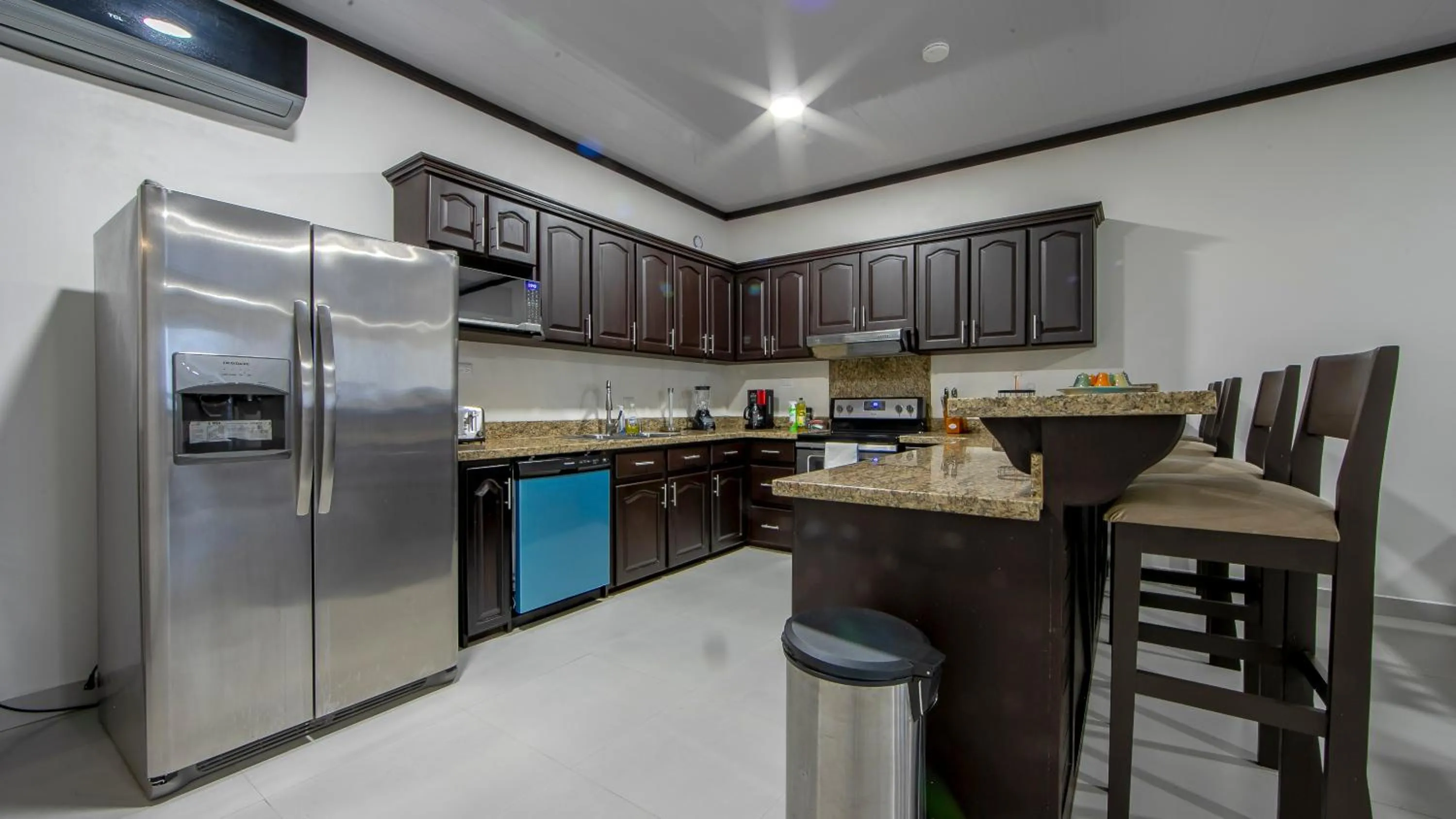 Kitchen or kitchenette in Serenity Hotel & Villas