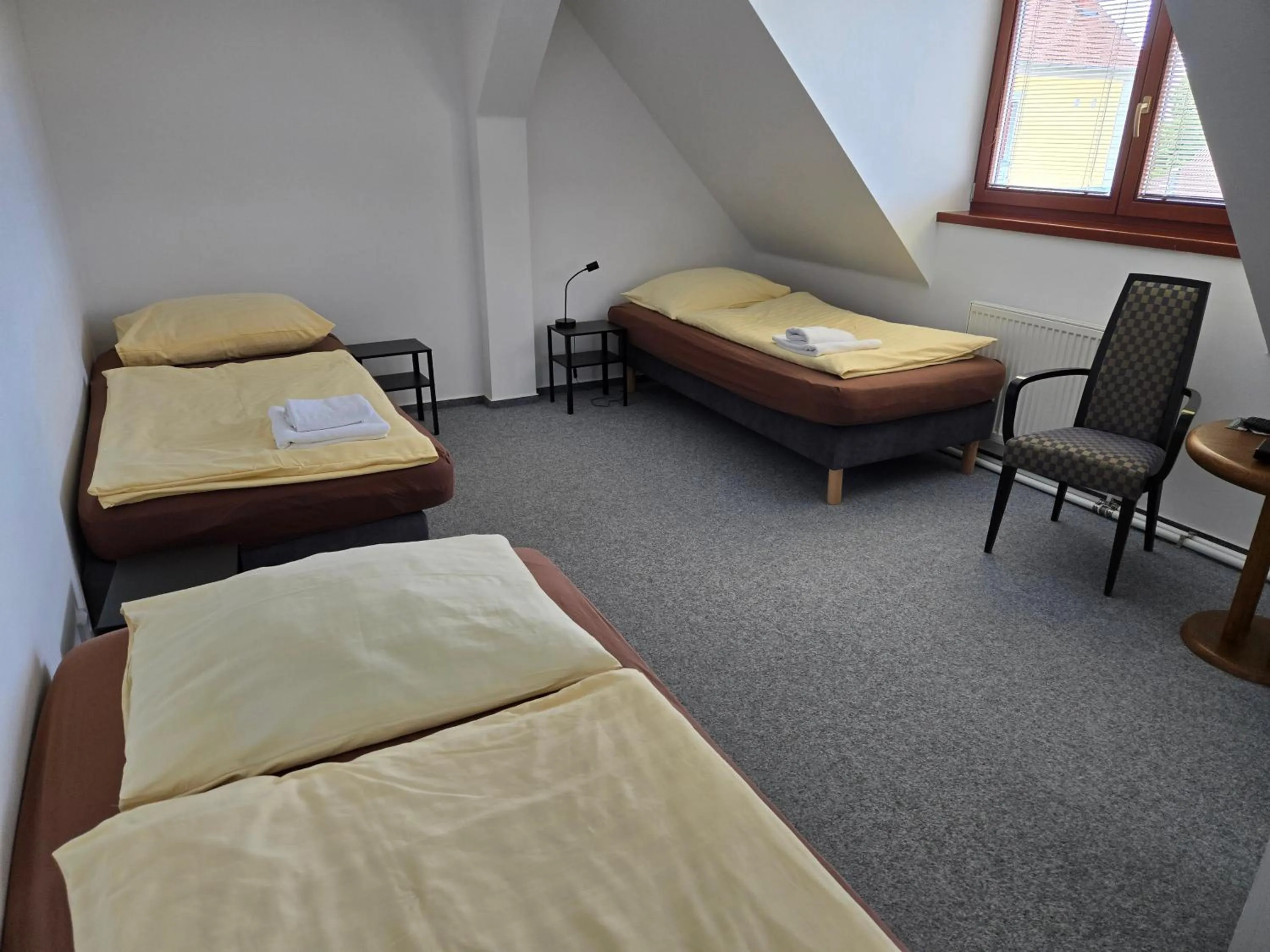 Bed in Hotel Restaurant Na Statku