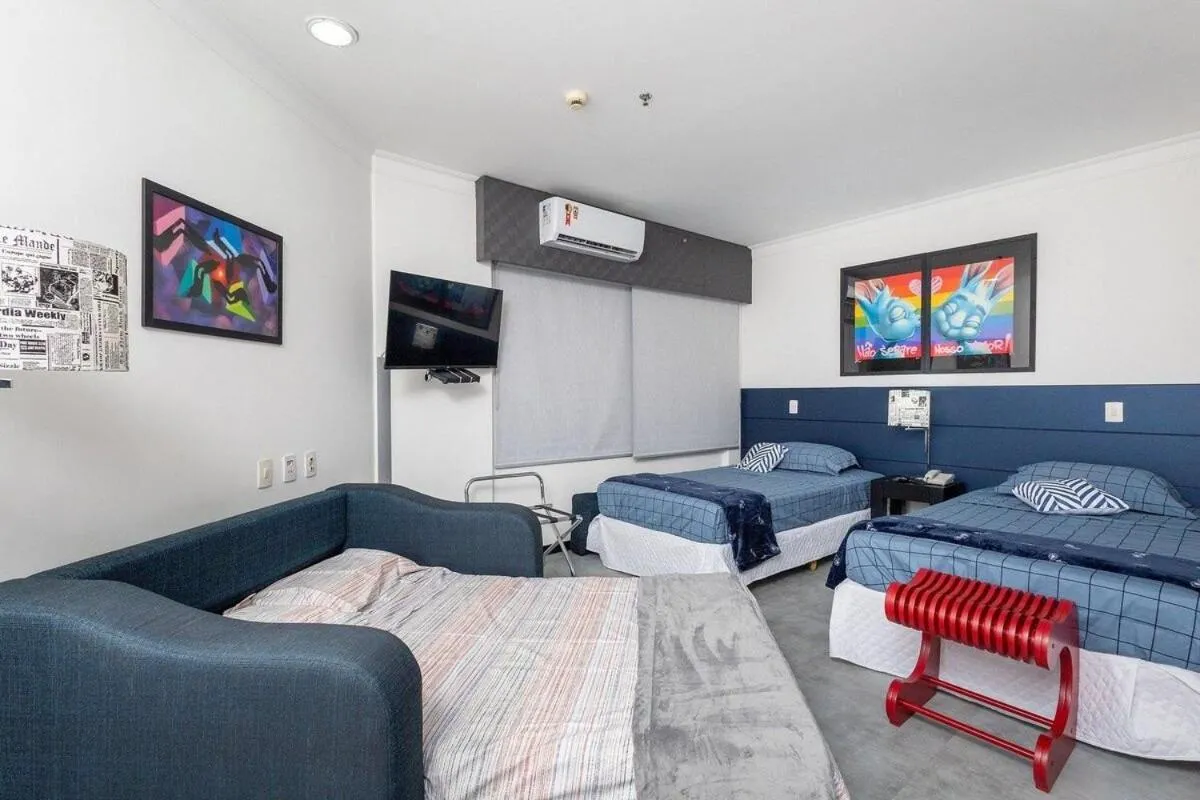 Bedroom in LFlats no Hotel Aeroporto Congonhas