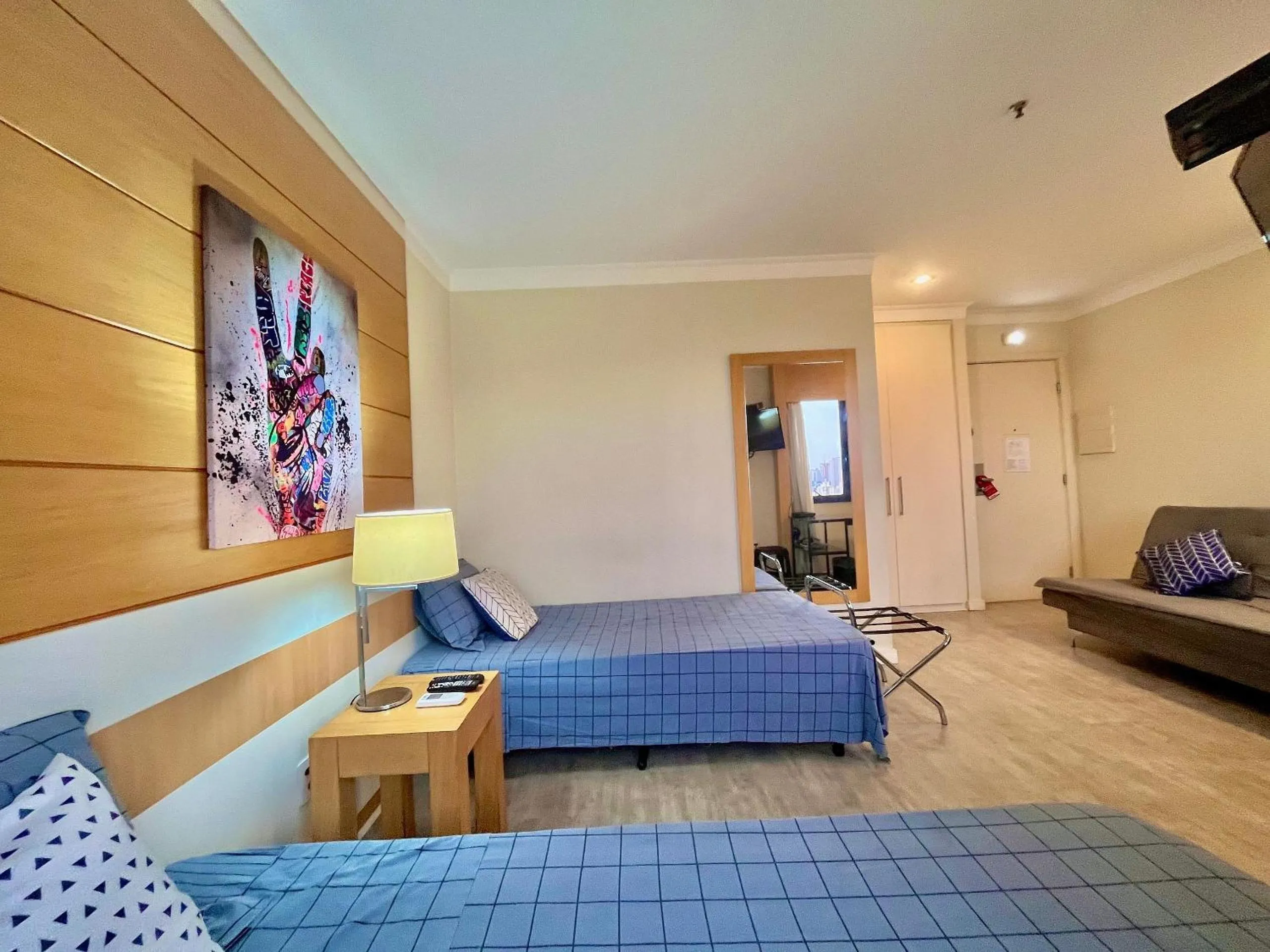 Bed in LFlats no Hotel Aeroporto Congonhas