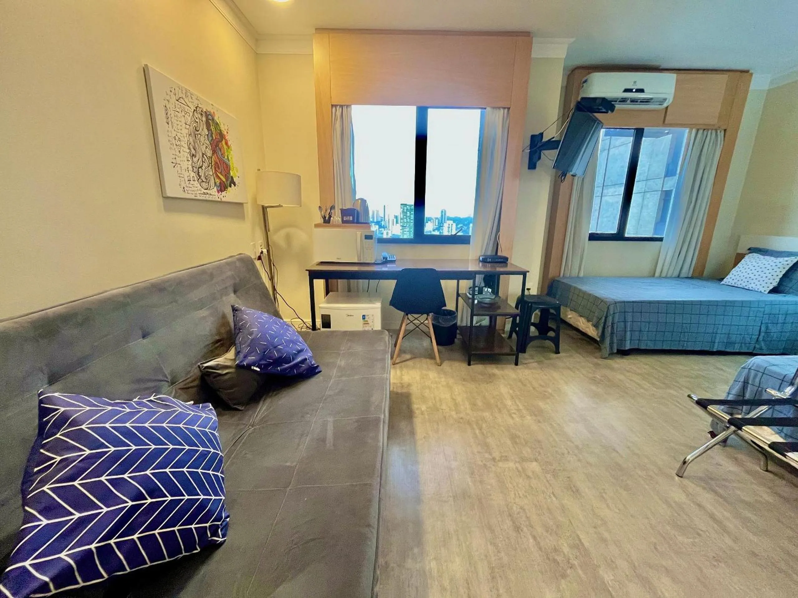 Bed in LFlats no Hotel Aeroporto Congonhas