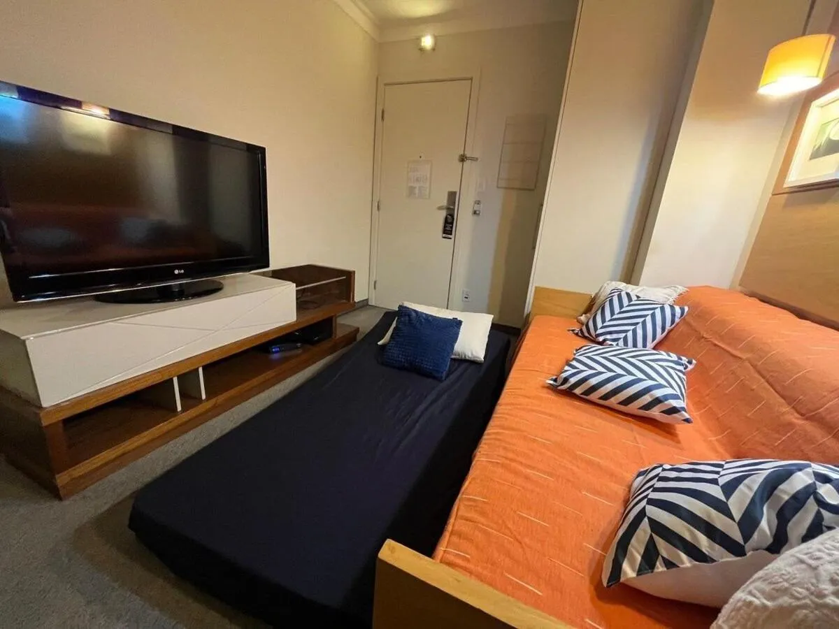 Bedroom, Bed in LFlats no Hotel Aeroporto Congonhas