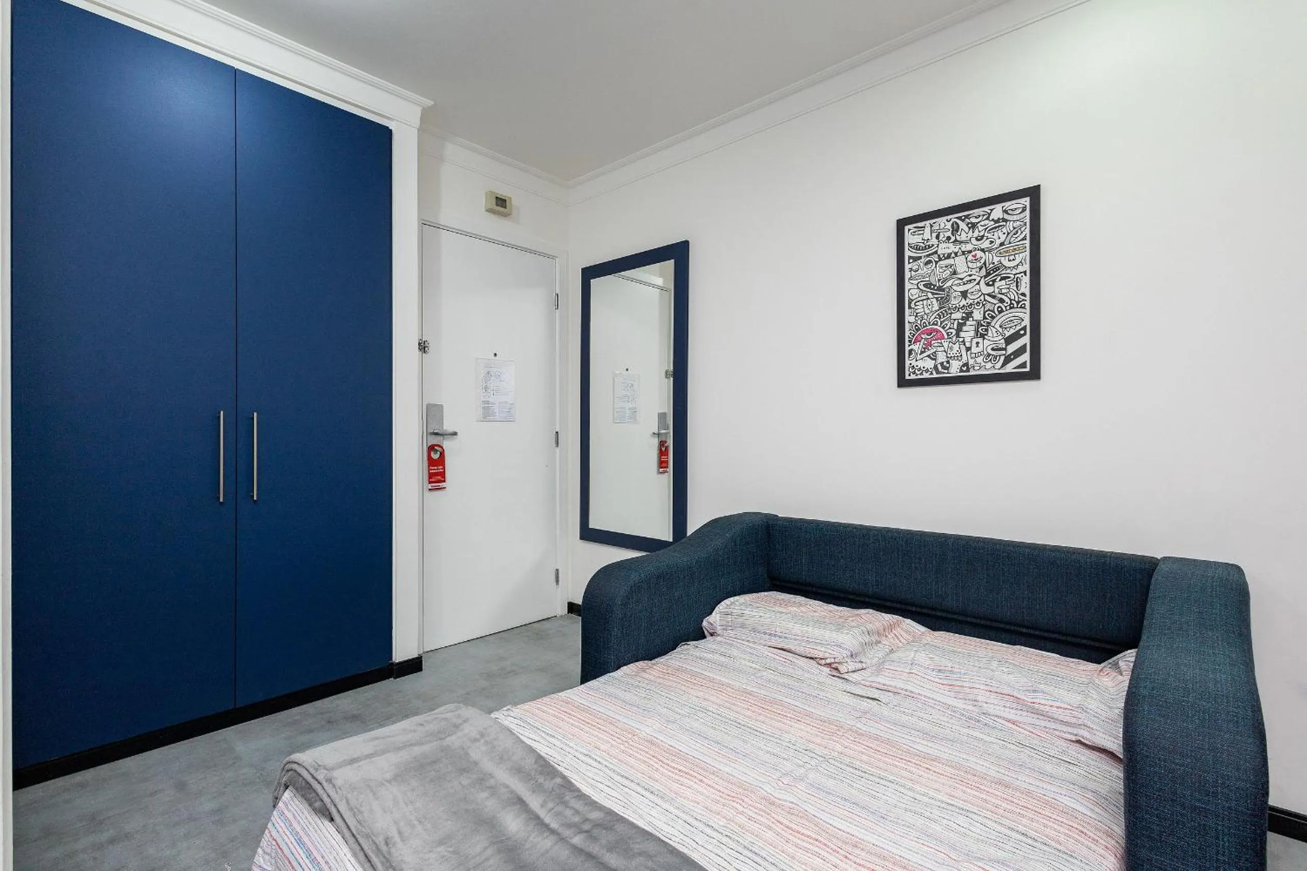 Bed in LFlats no Hotel Aeroporto Congonhas