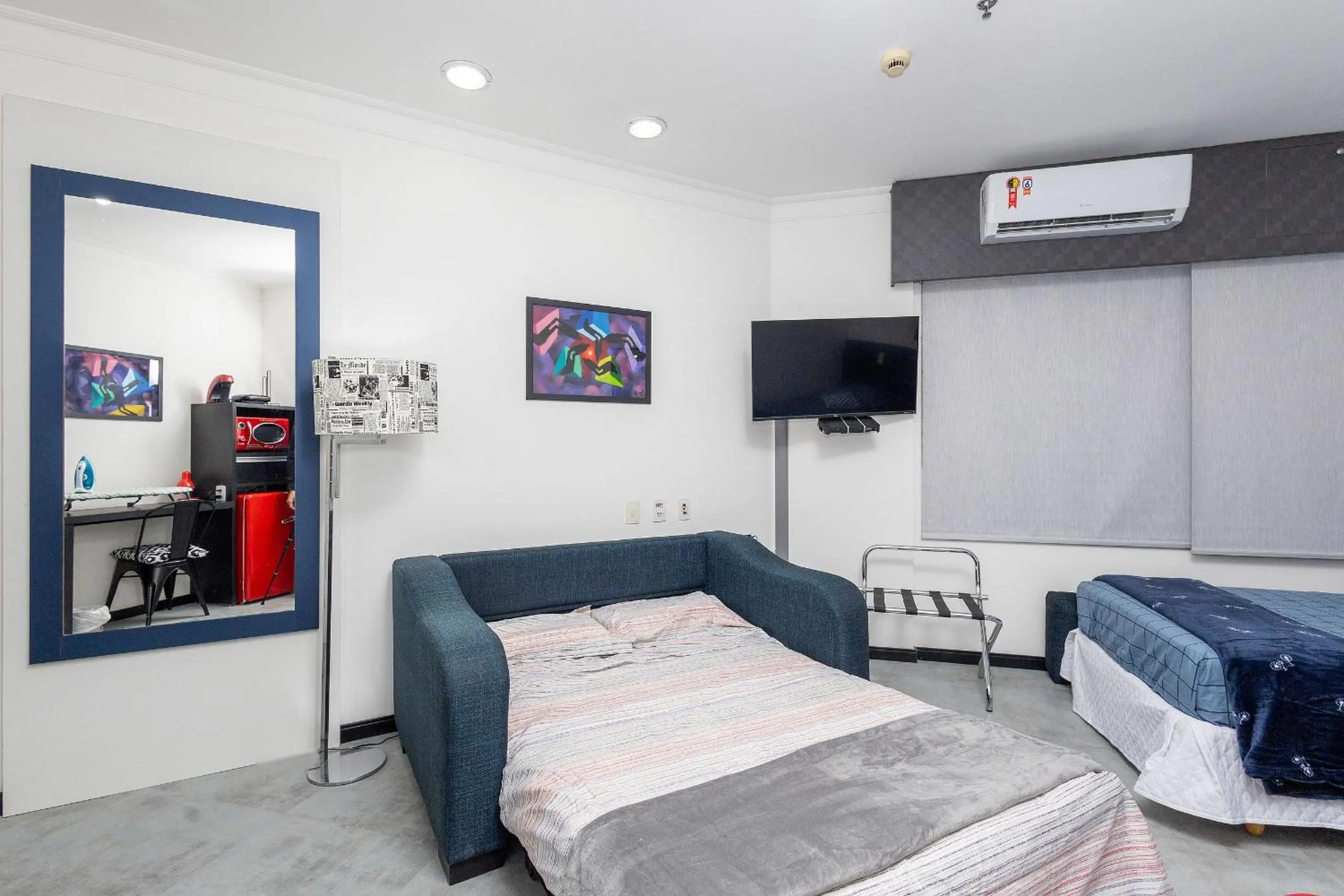 Bed in LFlats no Hotel Aeroporto Congonhas