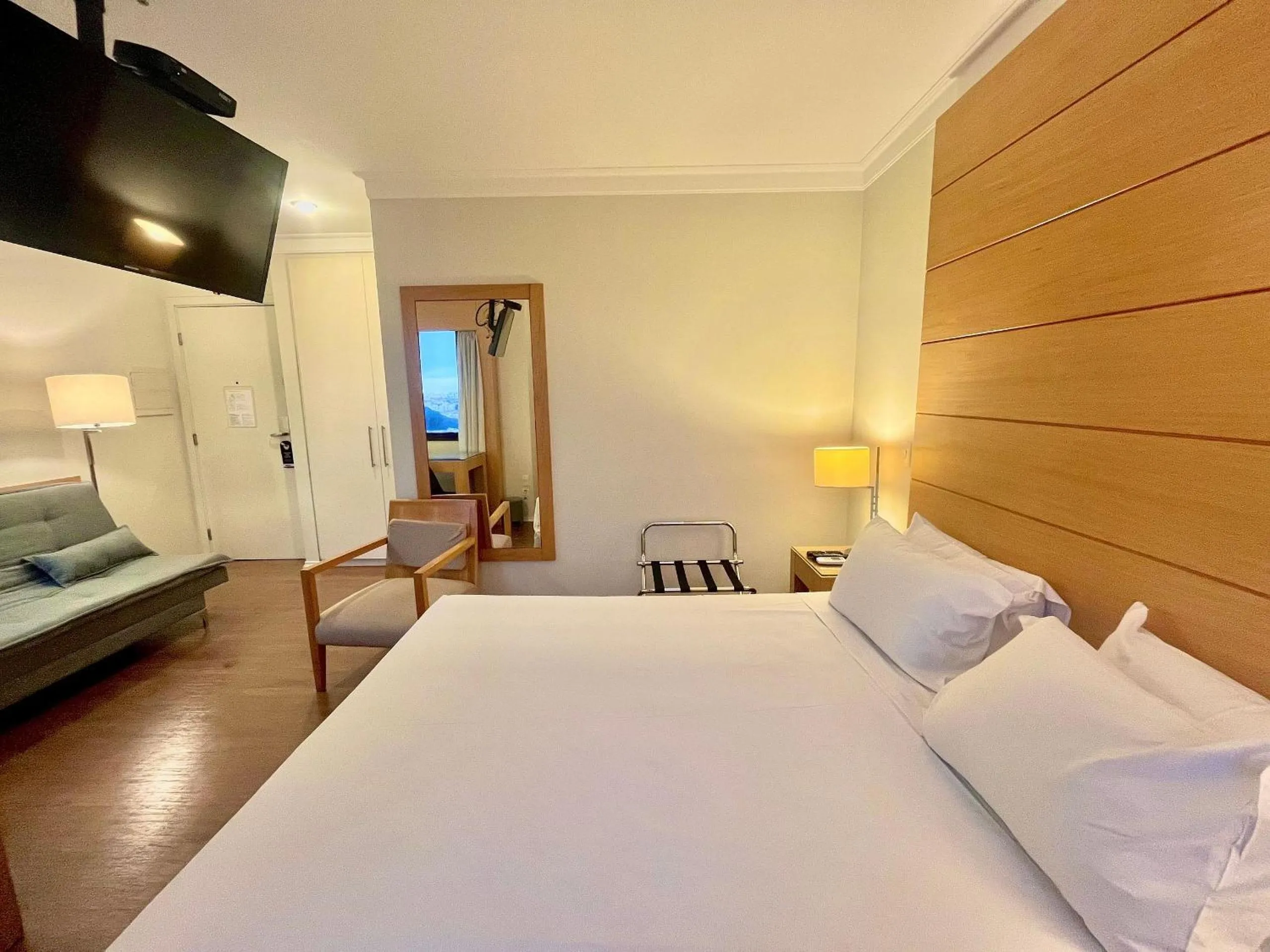 Bed in LFlats no Hotel Aeroporto Congonhas