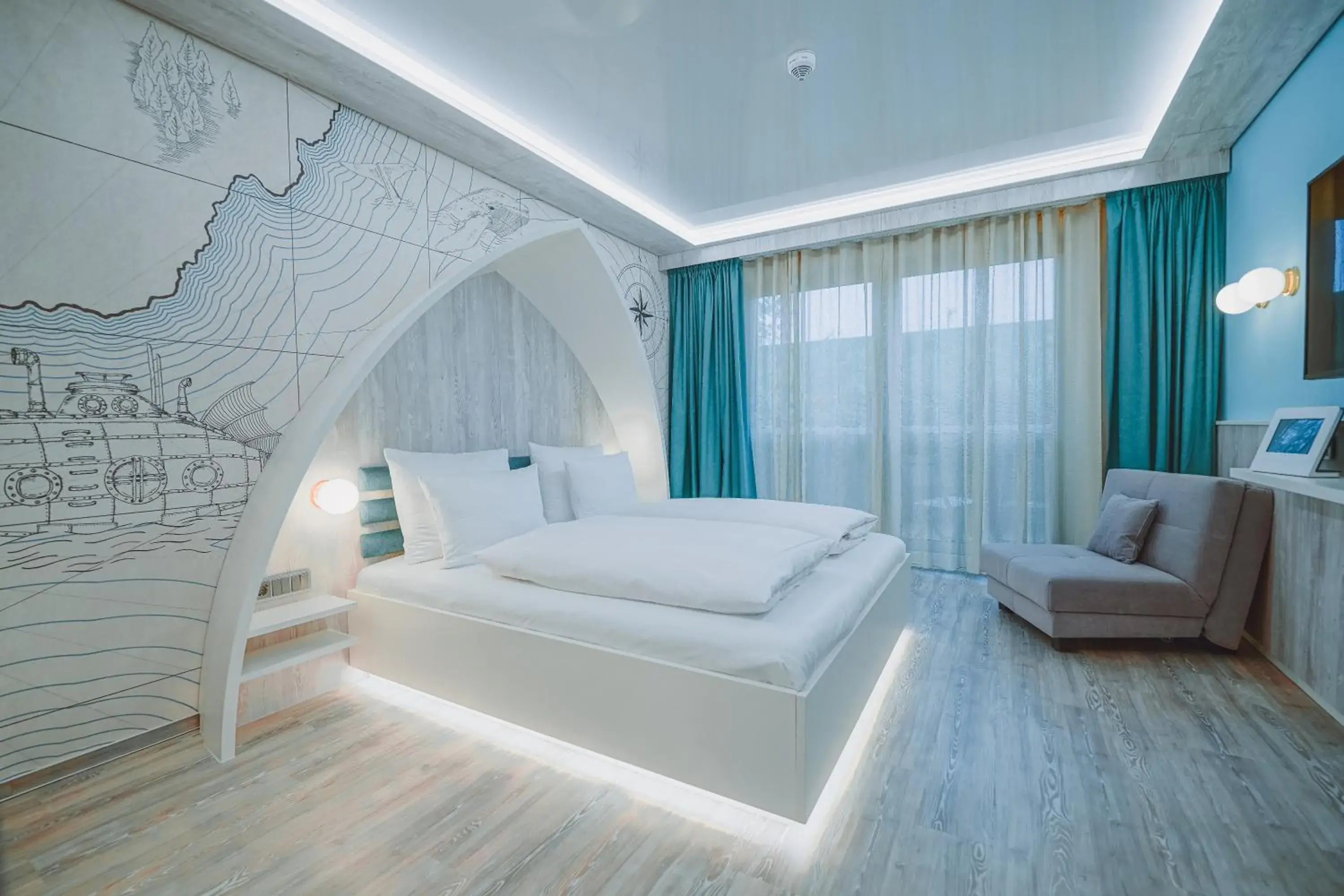 Bed in Hotel Victory Therme Erding Bed in Hotel Victory Therme Erding