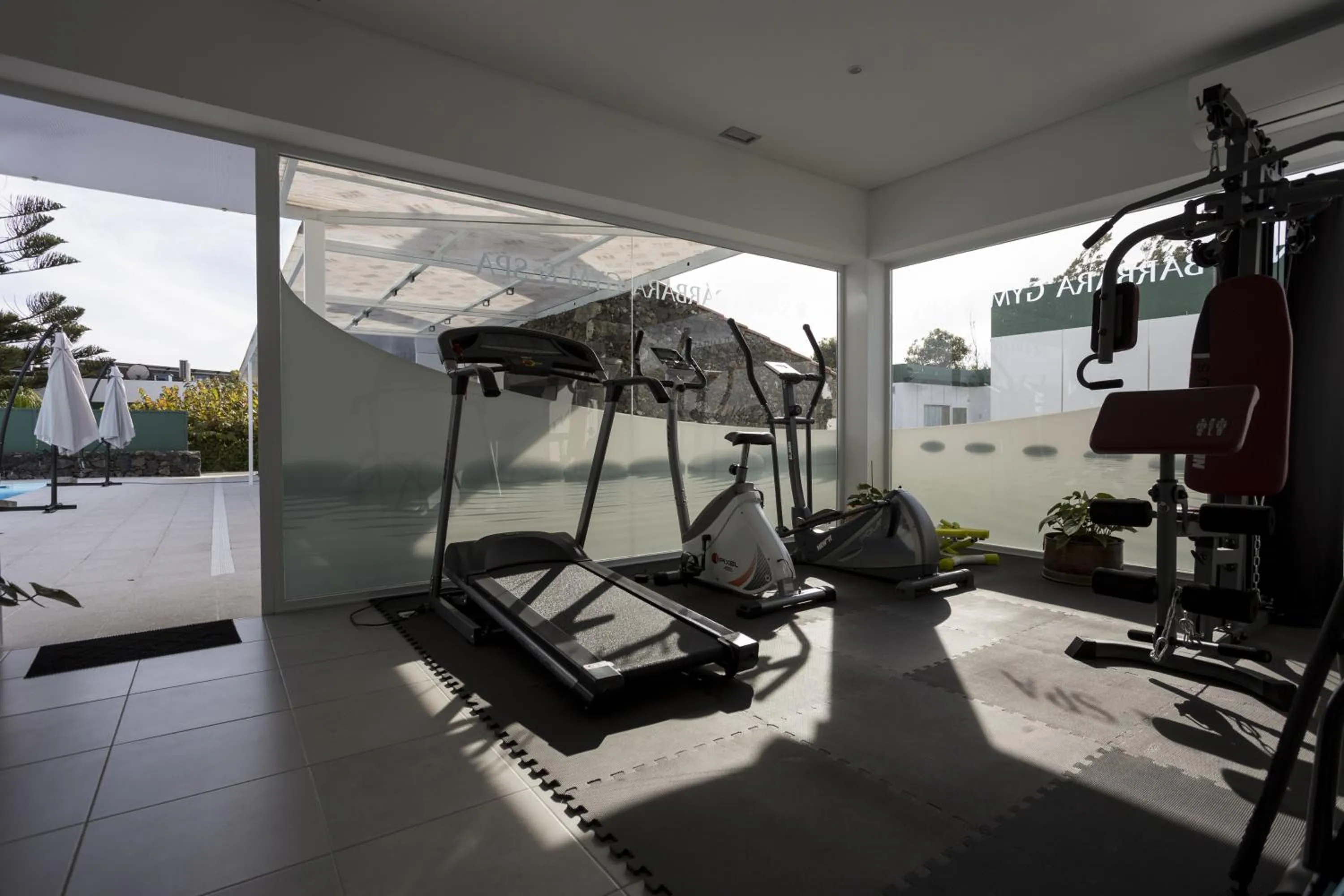 Fitness centre/facilities in Quinta de Santa Bárbara Casas Turisticas