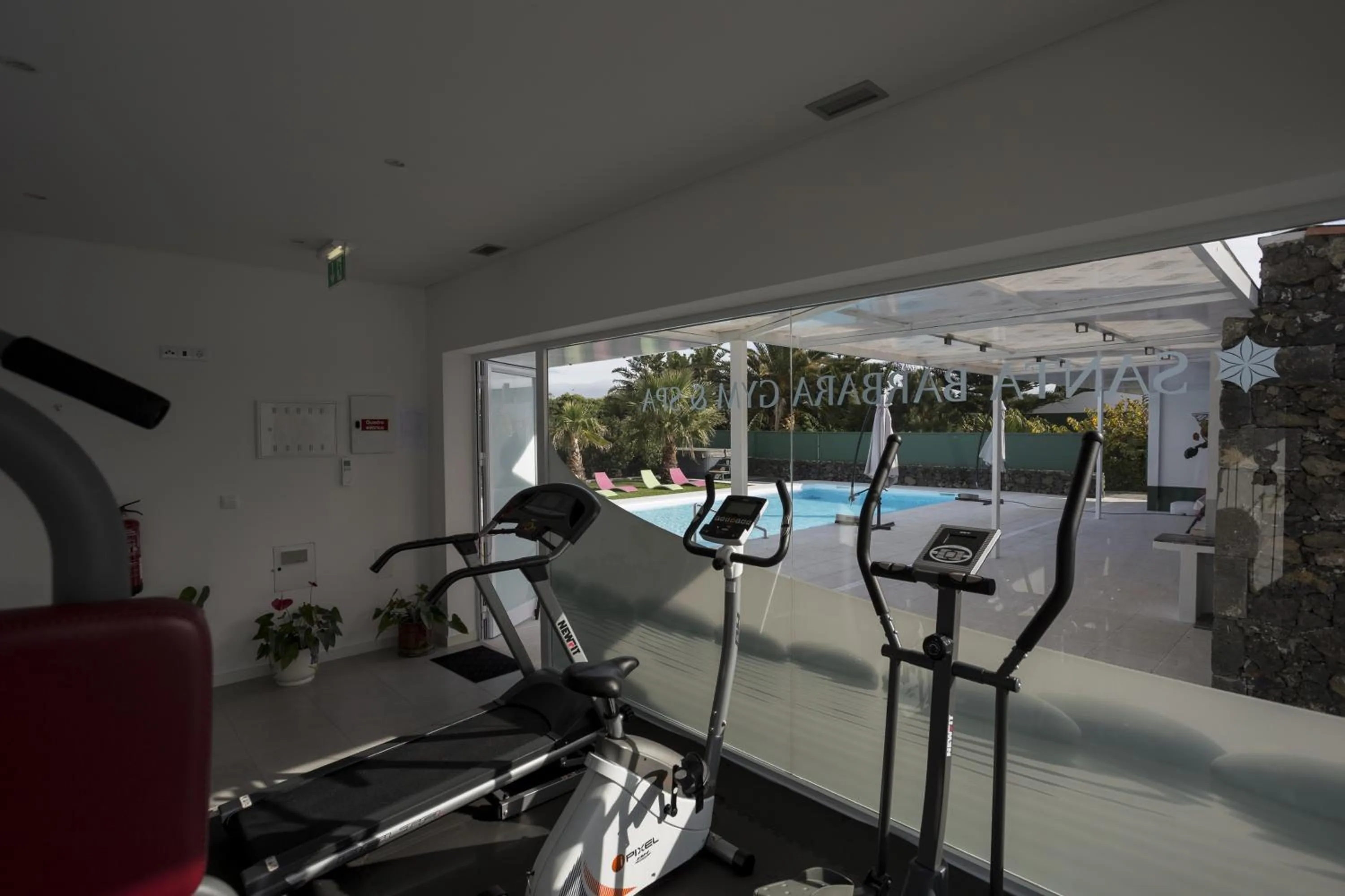 Fitness centre/facilities in Quinta de Santa Bárbara Casas Turisticas