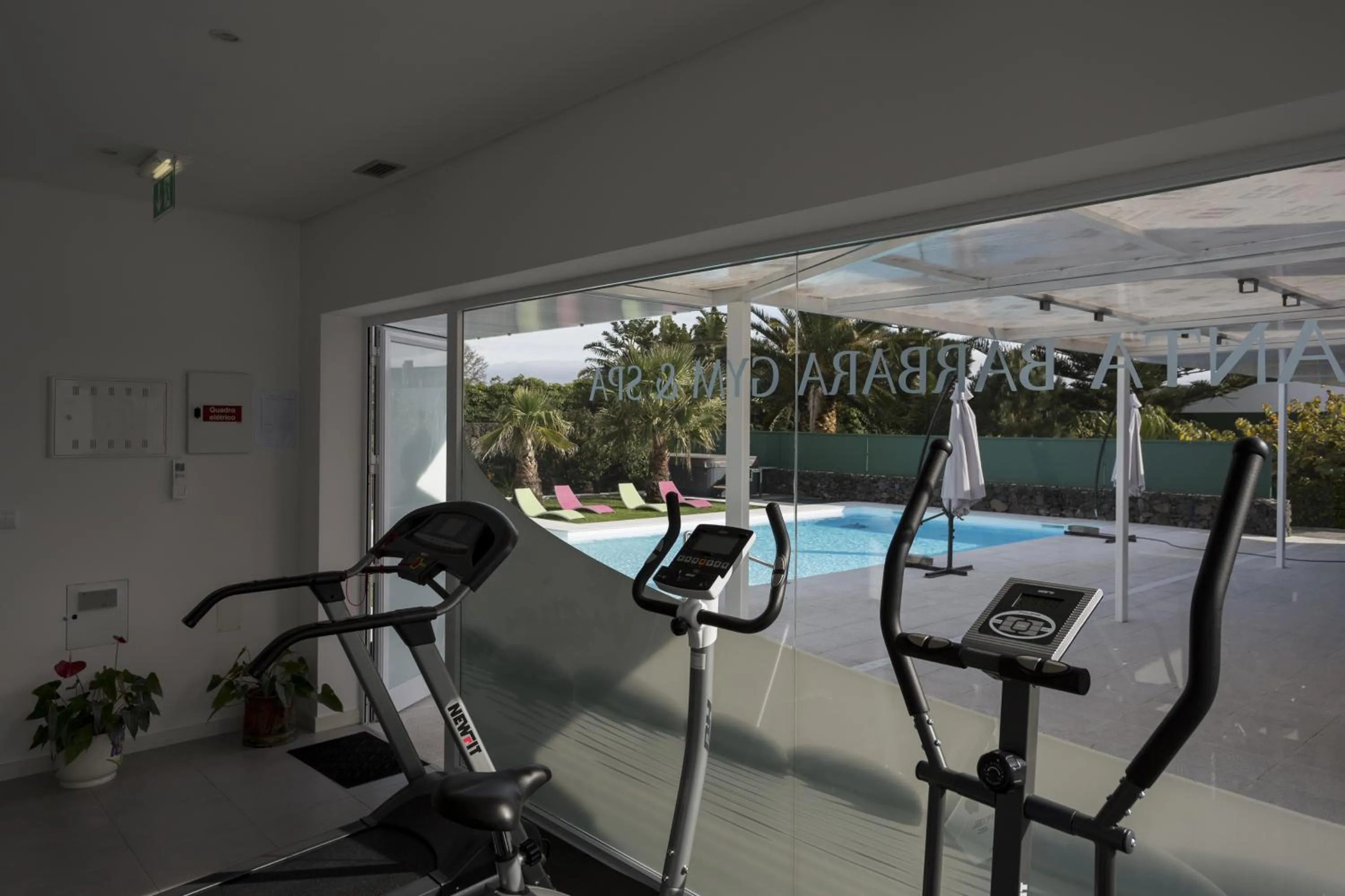 Fitness centre/facilities in Quinta de Santa Bárbara Casas Turisticas