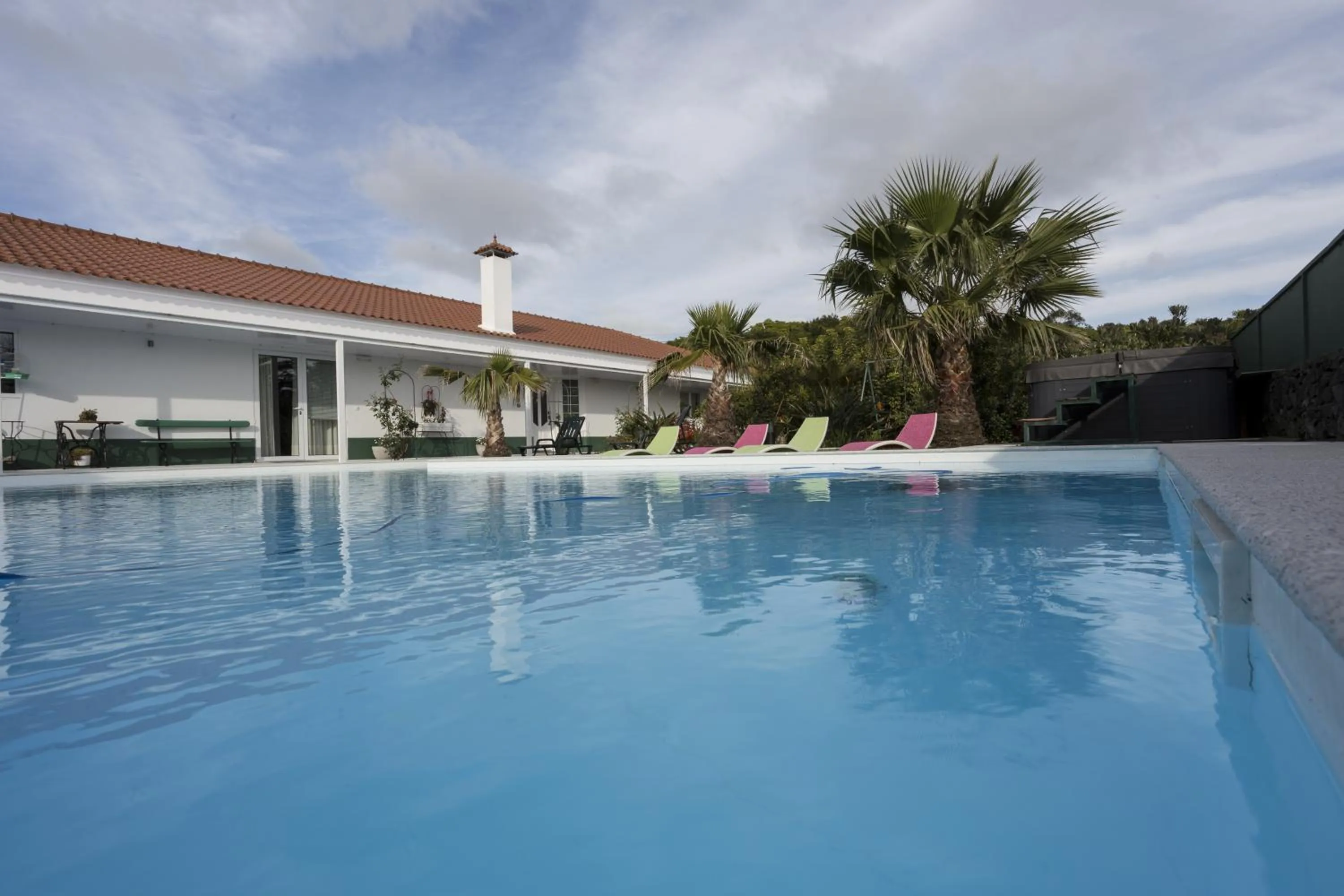 Garden in Quinta de Santa Bárbara Casas Turisticas