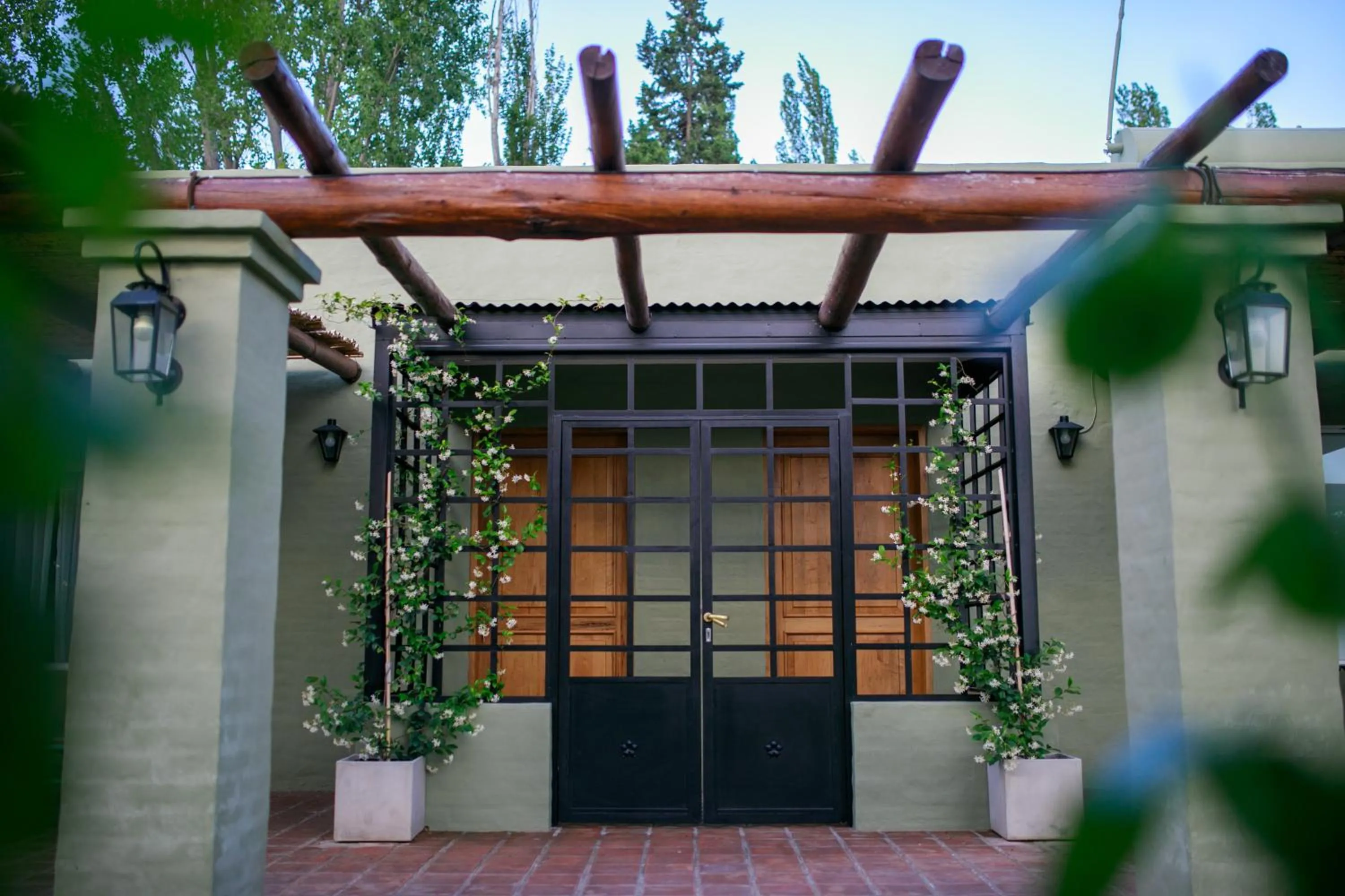 Facade/entrance in Finca el Maitén Hotel Boutique
