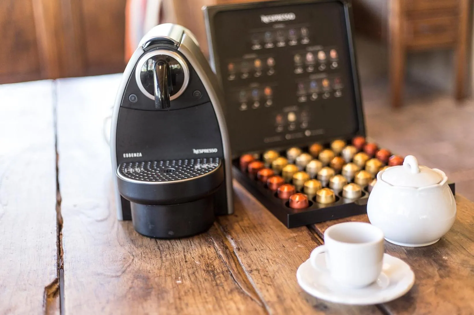 Coffee/tea facilities in Finca el Maitén Hotel Boutique