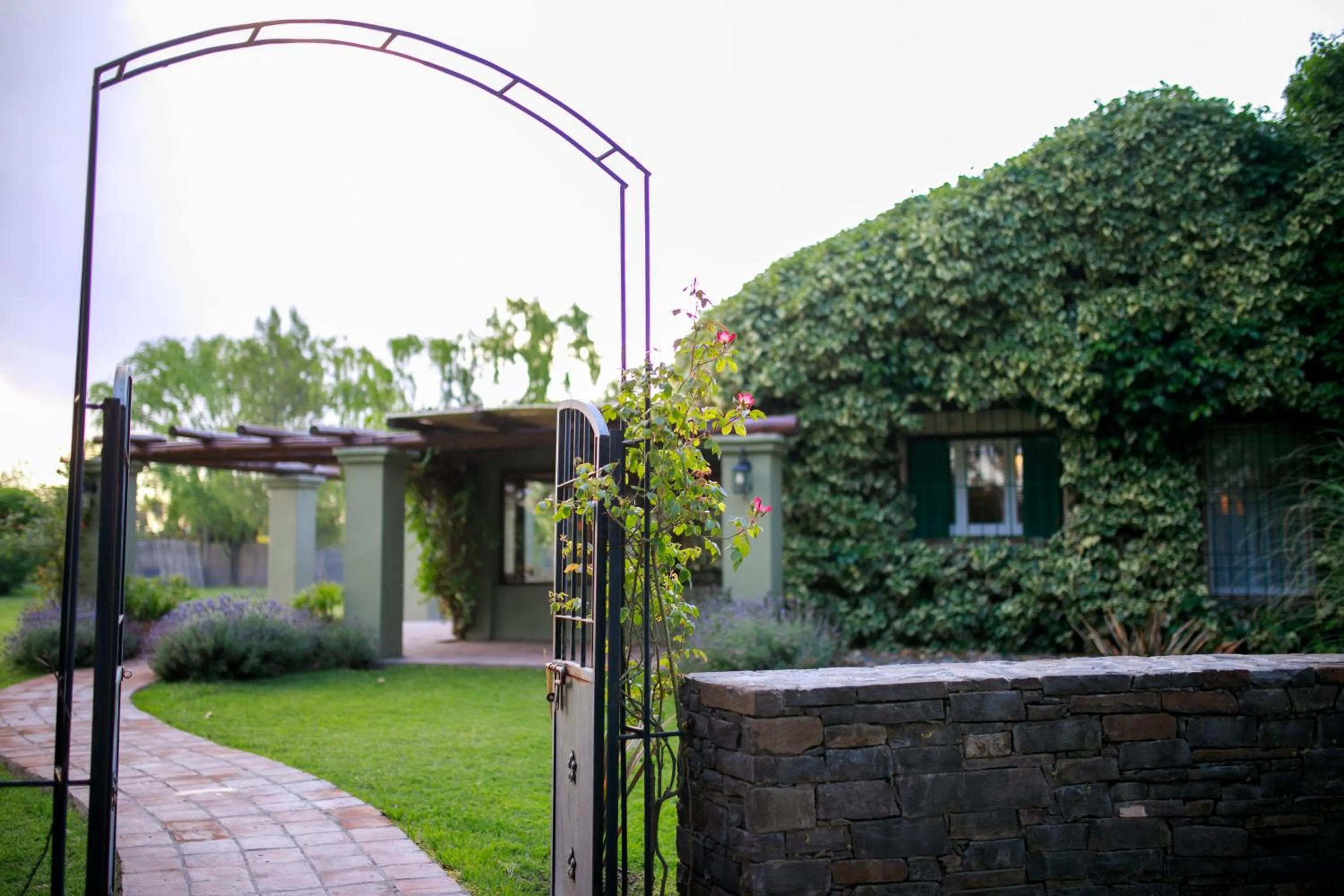 Garden in Finca el Maitén Hotel Boutique