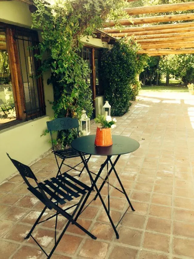 Patio in Finca el Maitén Hotel Boutique