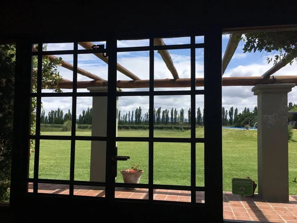 Garden view in Finca el Maitén Hotel Boutique