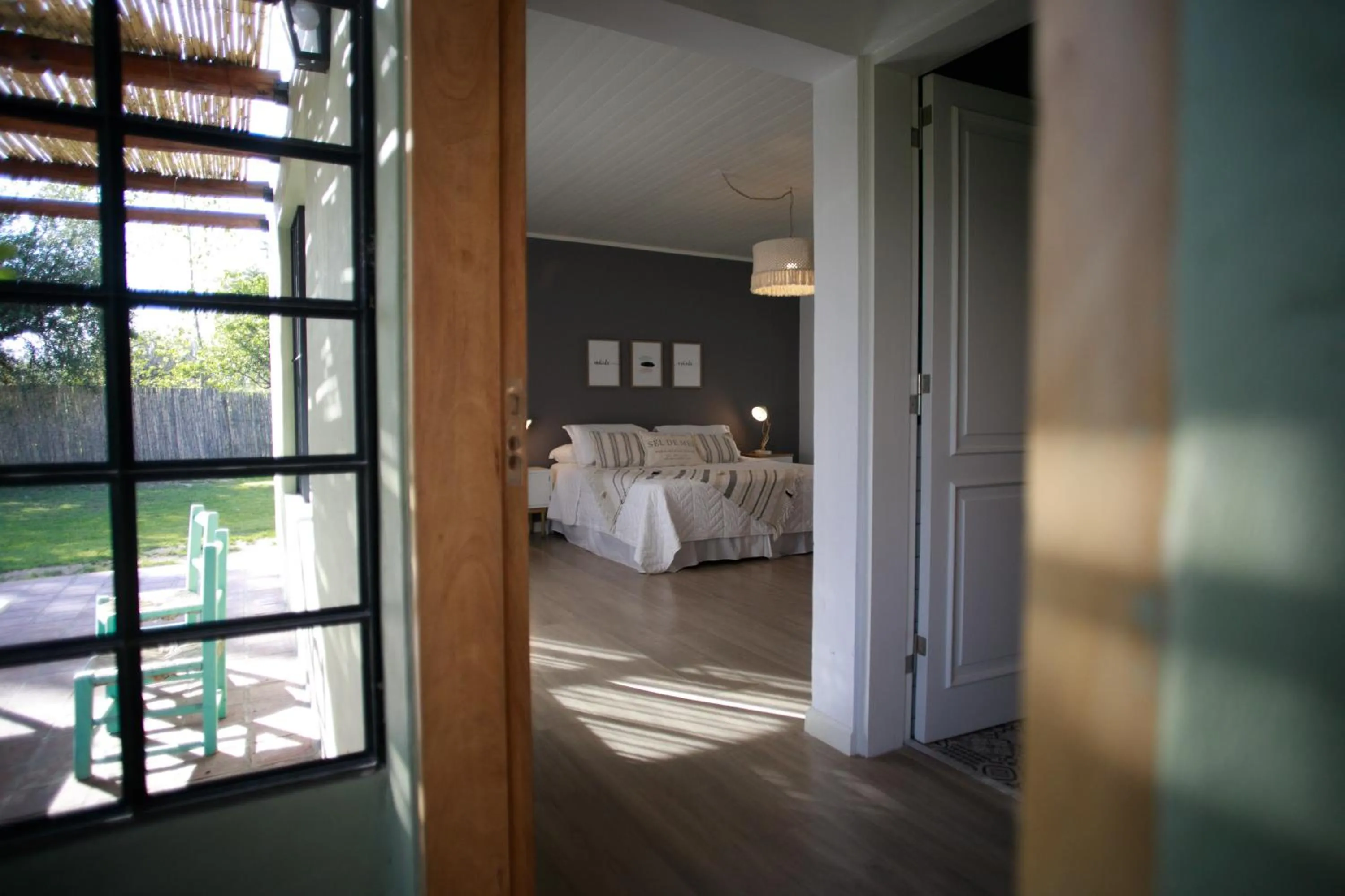 Photo of the whole room, Bed in Finca el Maitén Hotel Boutique