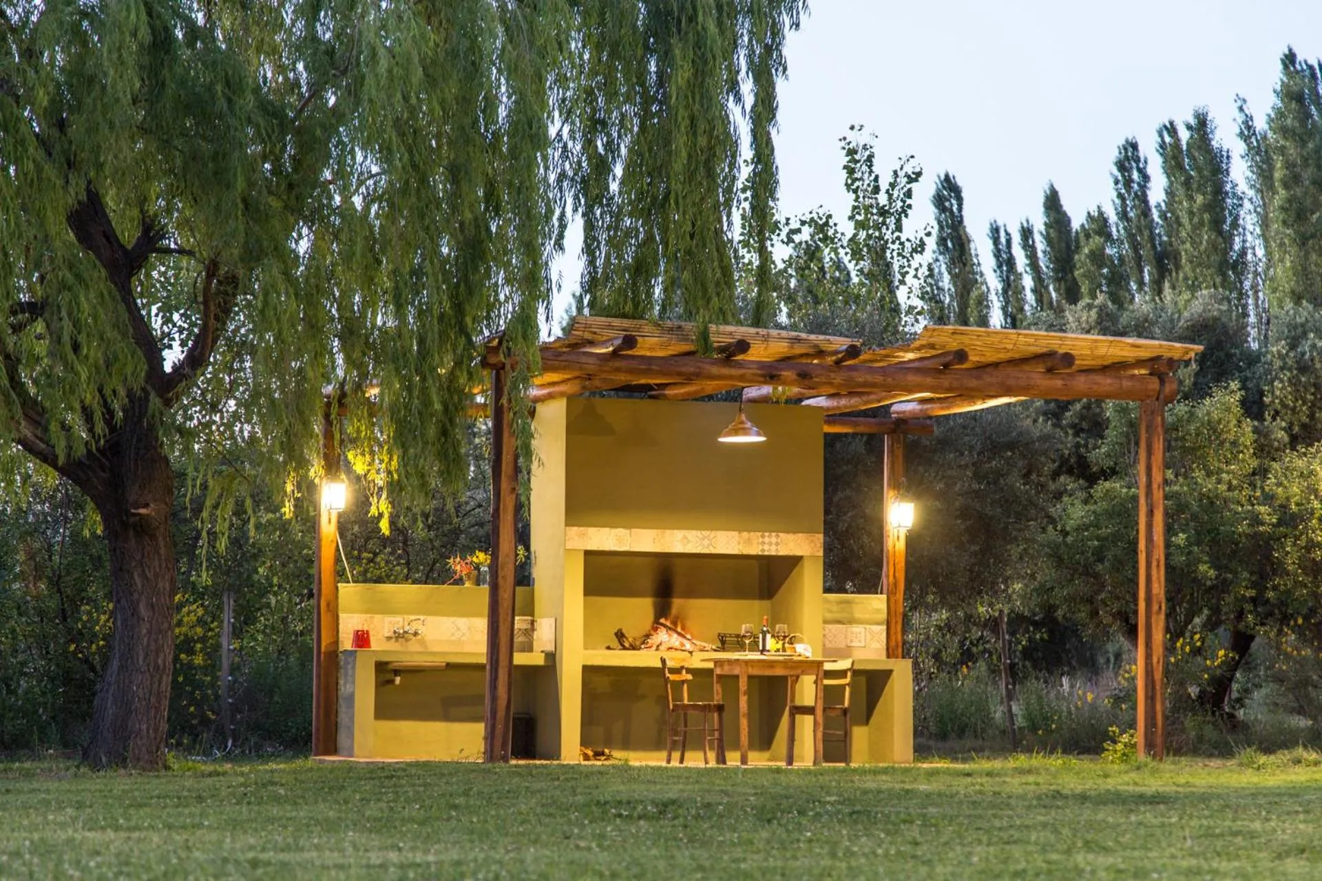 Property building in Finca el Maitén Hotel Boutique