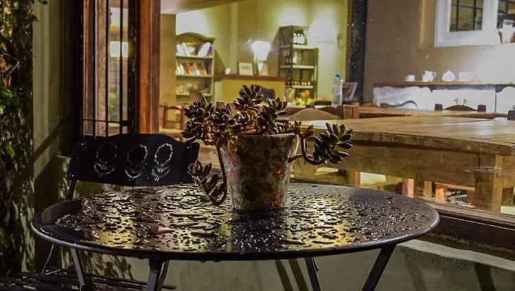 Seating area in Finca el Maitén Hotel Boutique