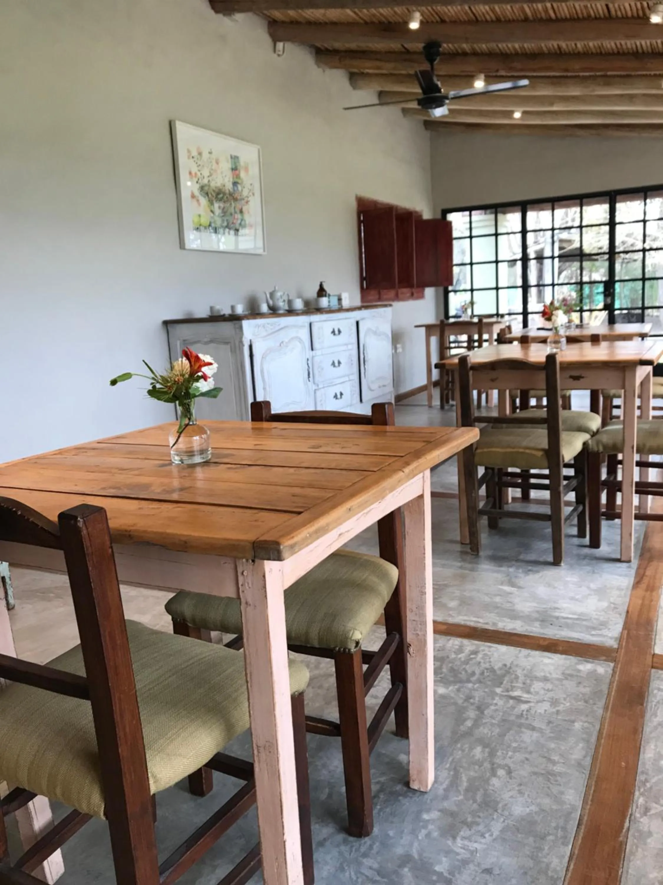 Dining area in Finca el Maitén Hotel Boutique