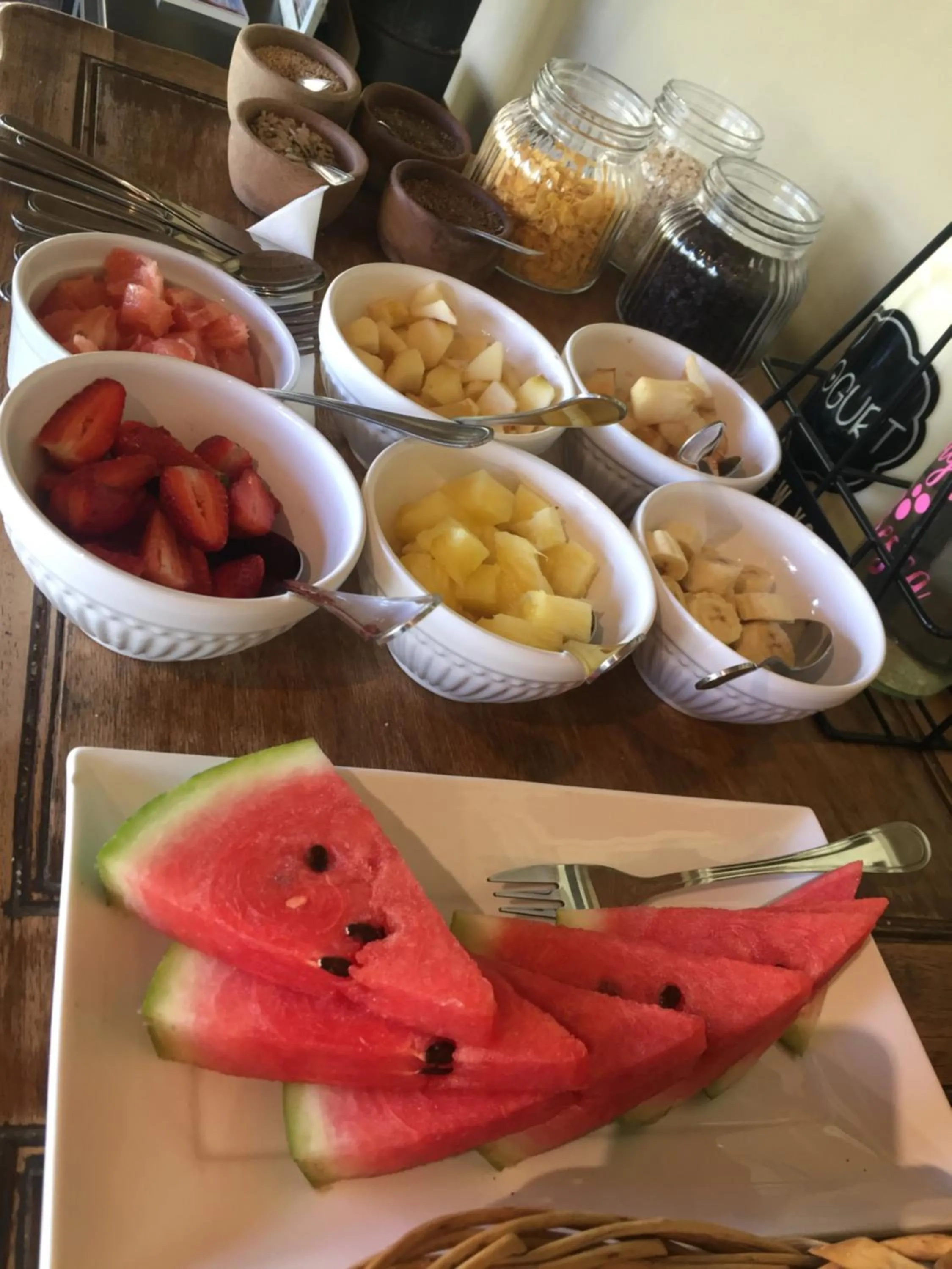 Breakfast in Finca el Maitén Hotel Boutique