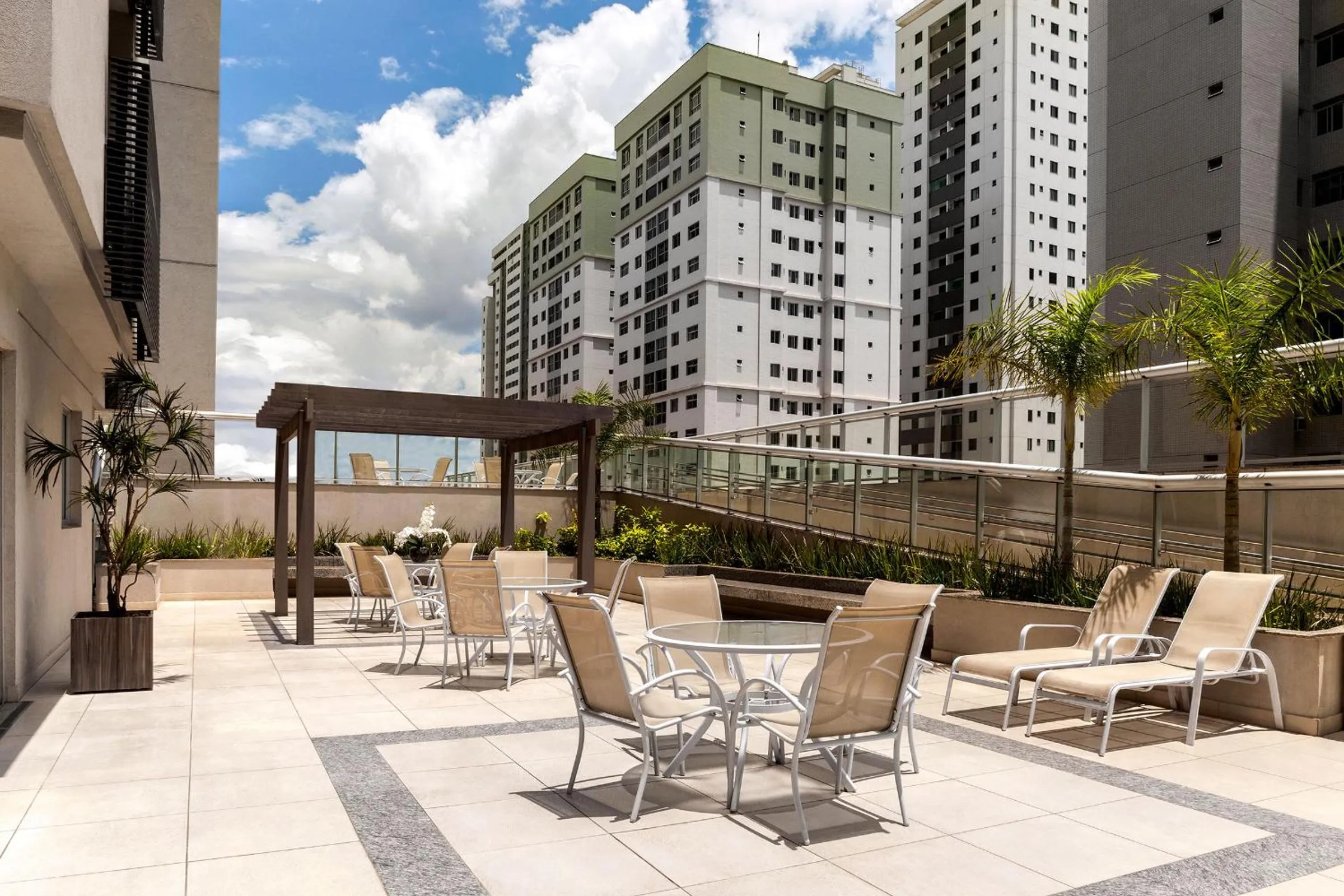 Balcony/Terrace in S4 Hotel Águas Claras