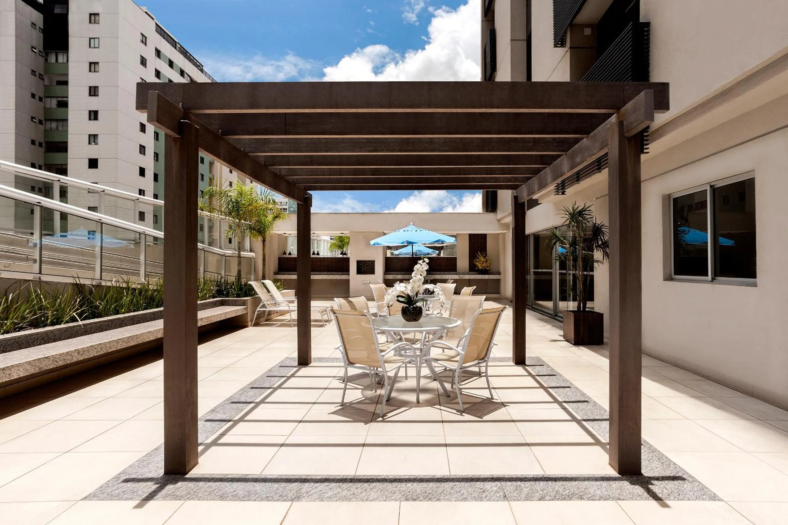 Evening entertainment in S4 Hotel Águas Claras