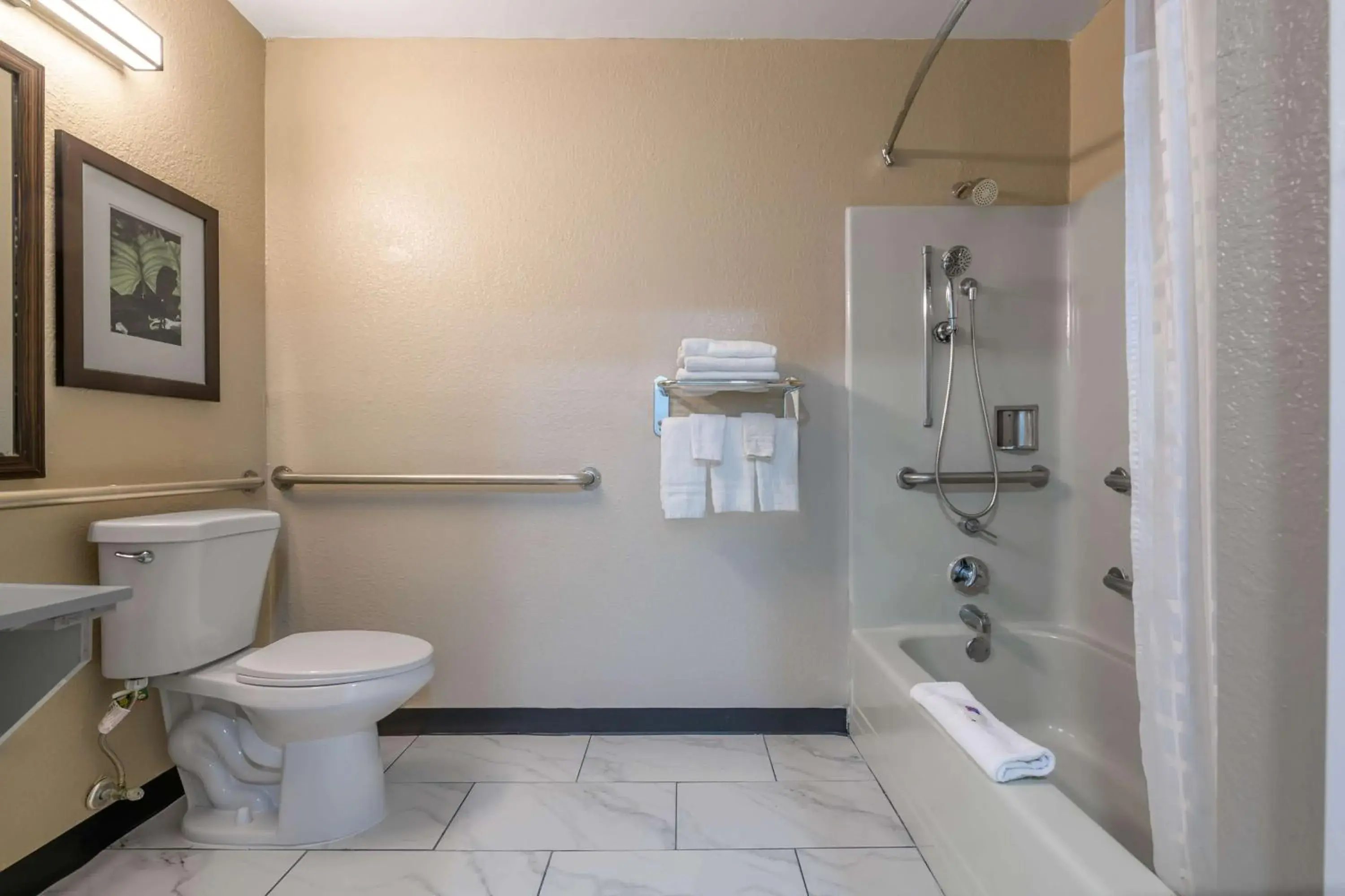 Bathroom in Studio 6 Columbus GA Columbus Airport Bathroom in Studio 6 Columbus GA Columbus Airport