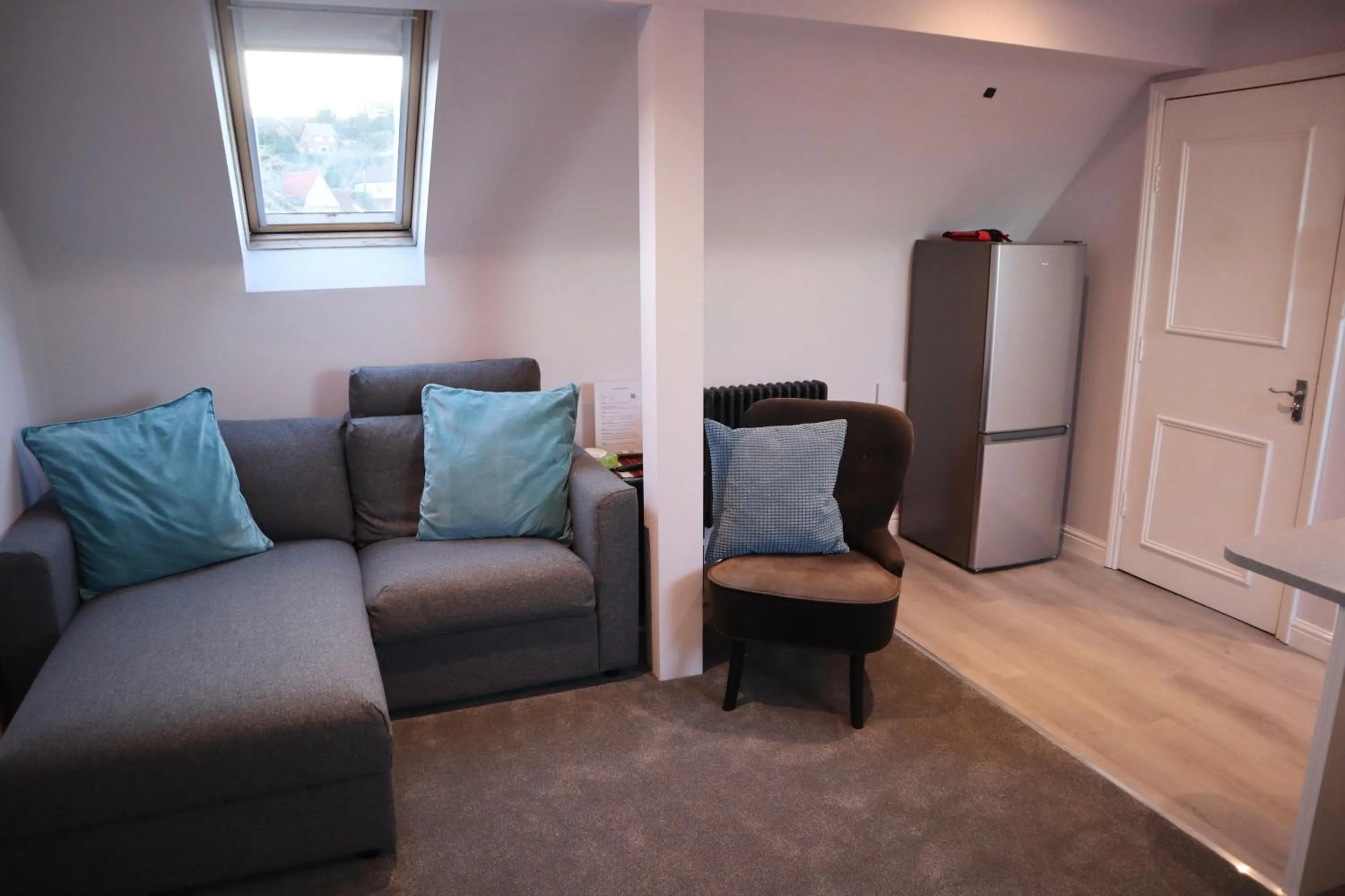 Seating area in Pound Corner