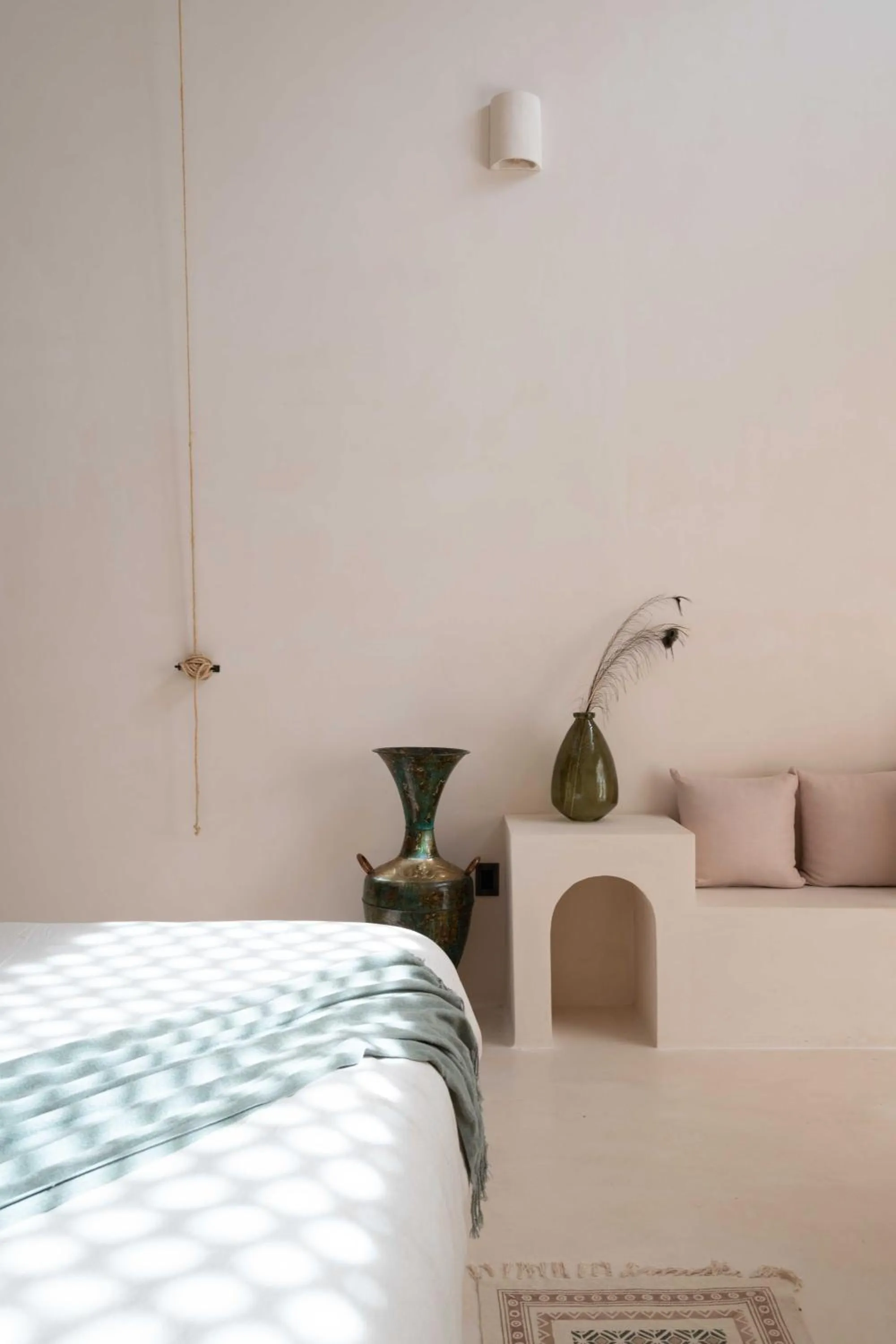 Bed in Anat Tantric Boutique Hotel