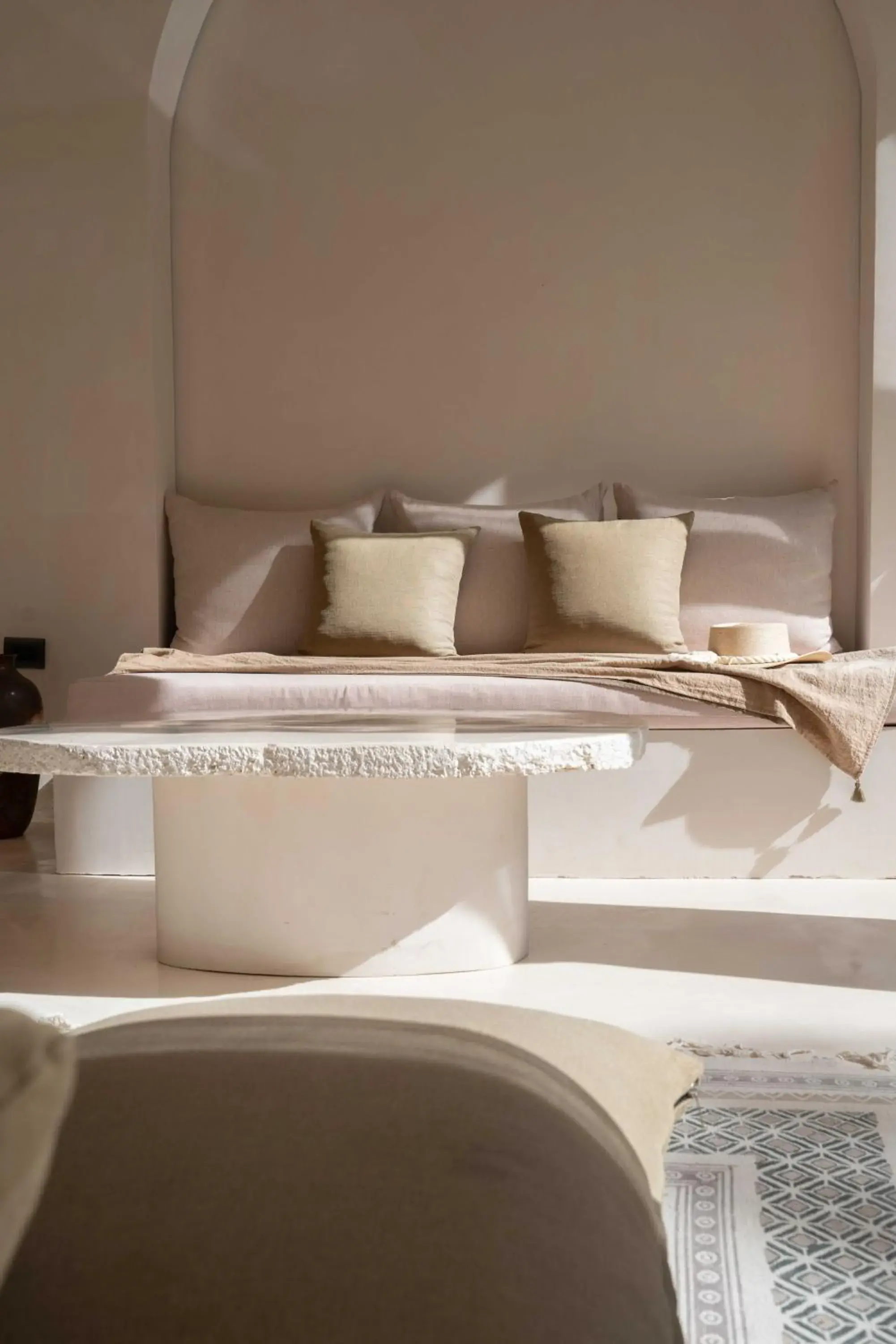 Balcony/Terrace, Bed in Anat Tantric Boutique Hotel Balcony/Terrace, Bed in Anat Tantric Boutique Hotel