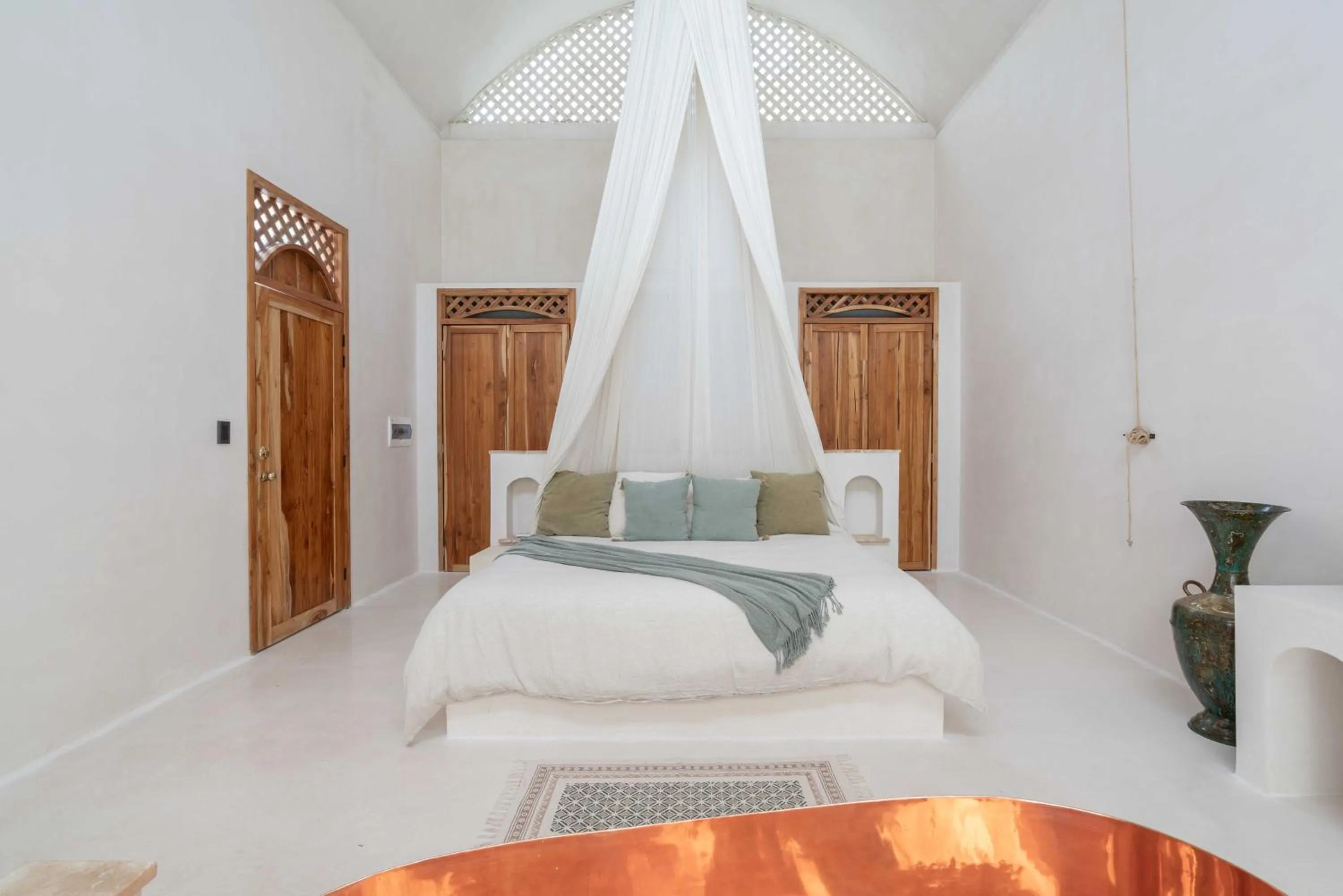 Bed in Anat Tantric Boutique Hotel