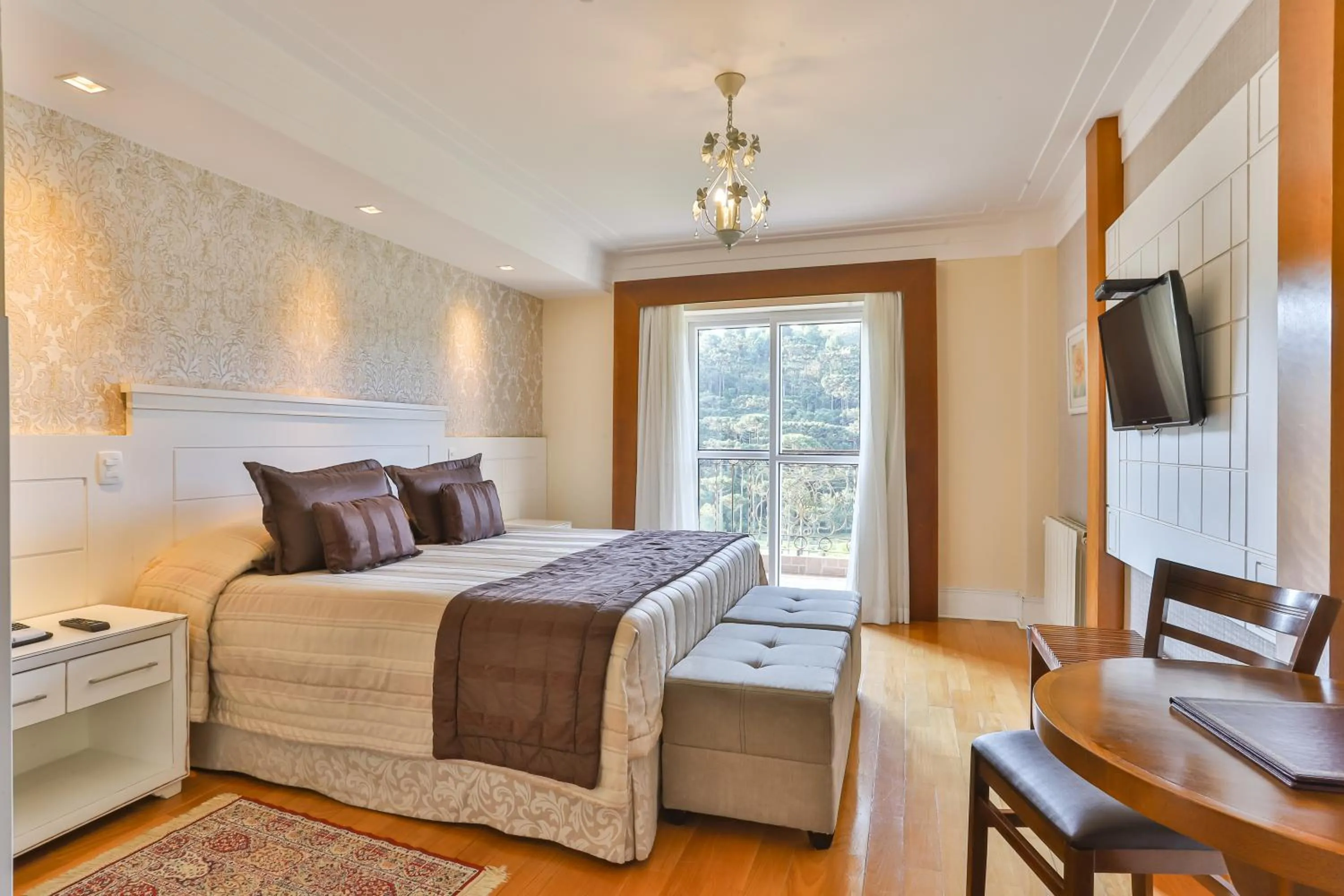 Bedroom, Bed in Carballo Hotel & Spa