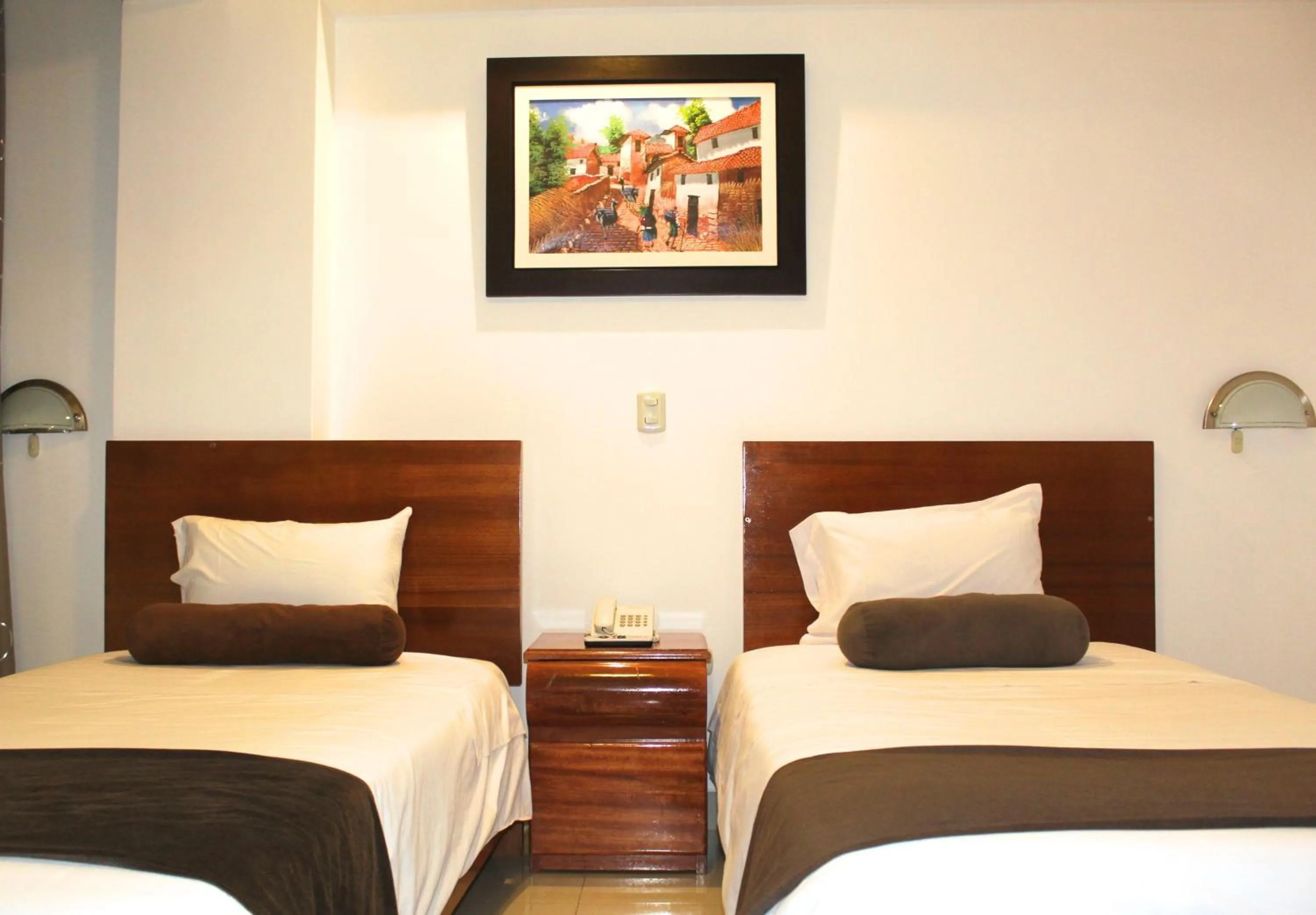 Facade/entrance, Bed in Flower's House MachuPicchu