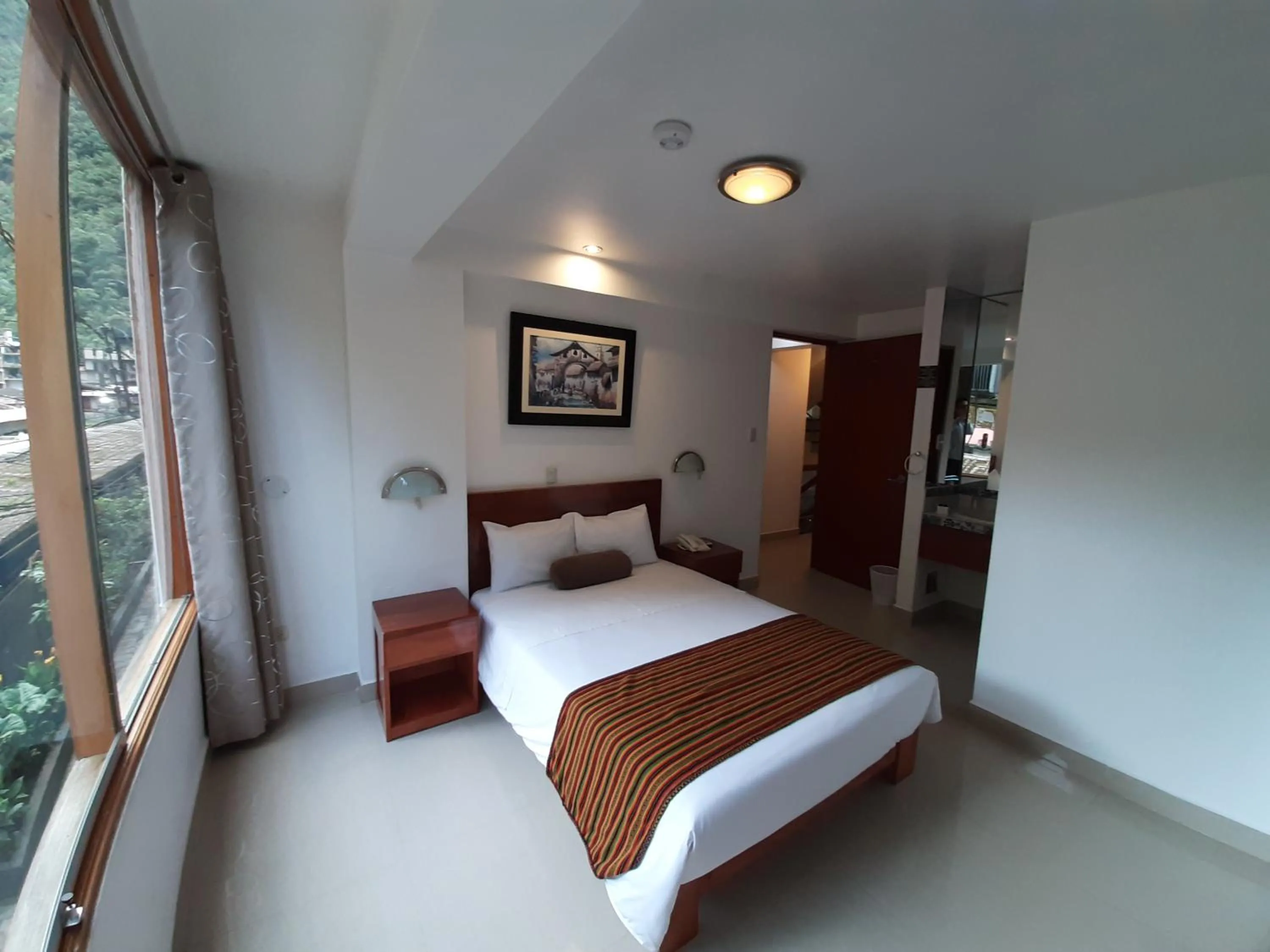 Bed in Flower's House MachuPicchu