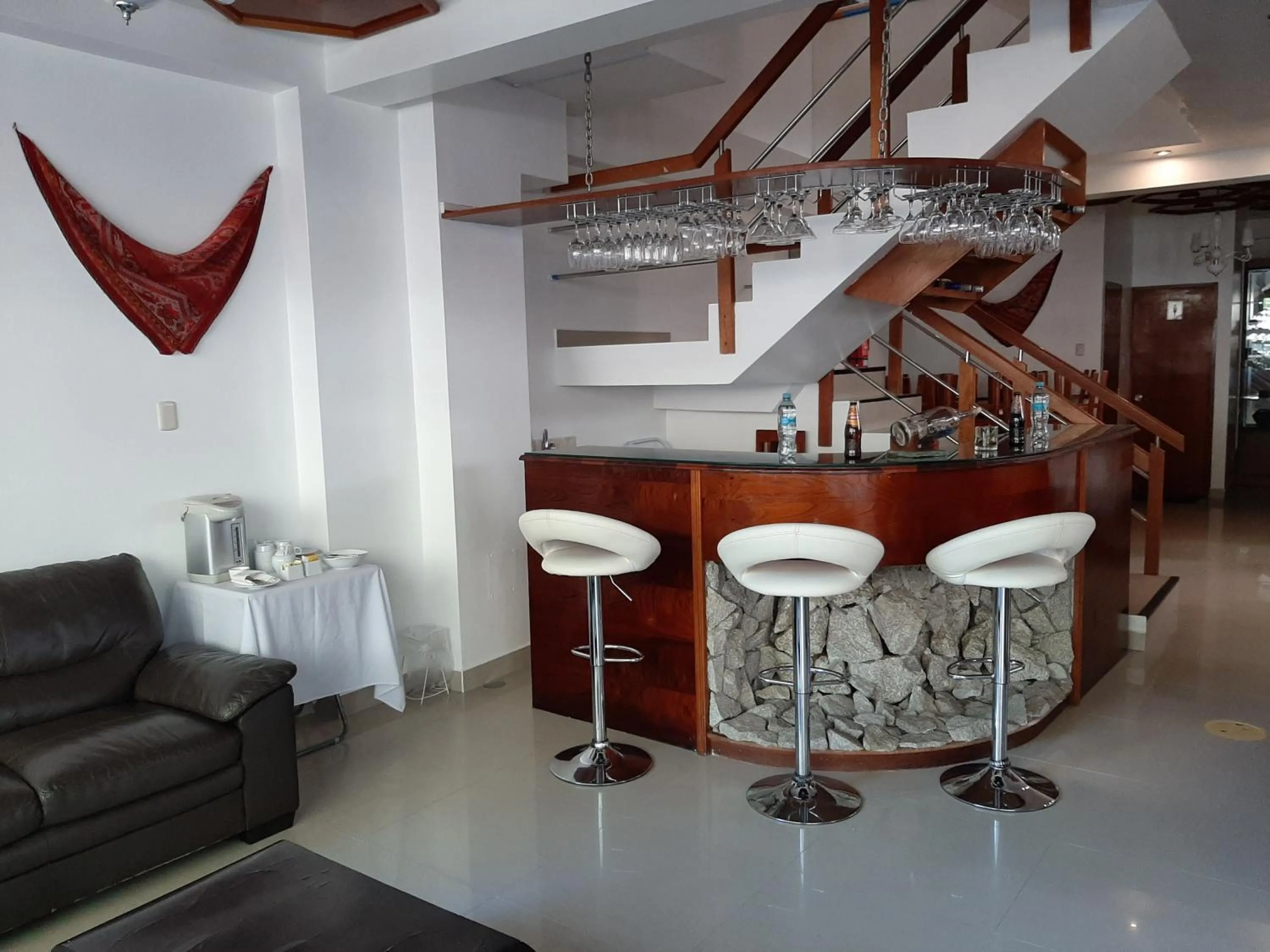 Living room in Flower's House MachuPicchu