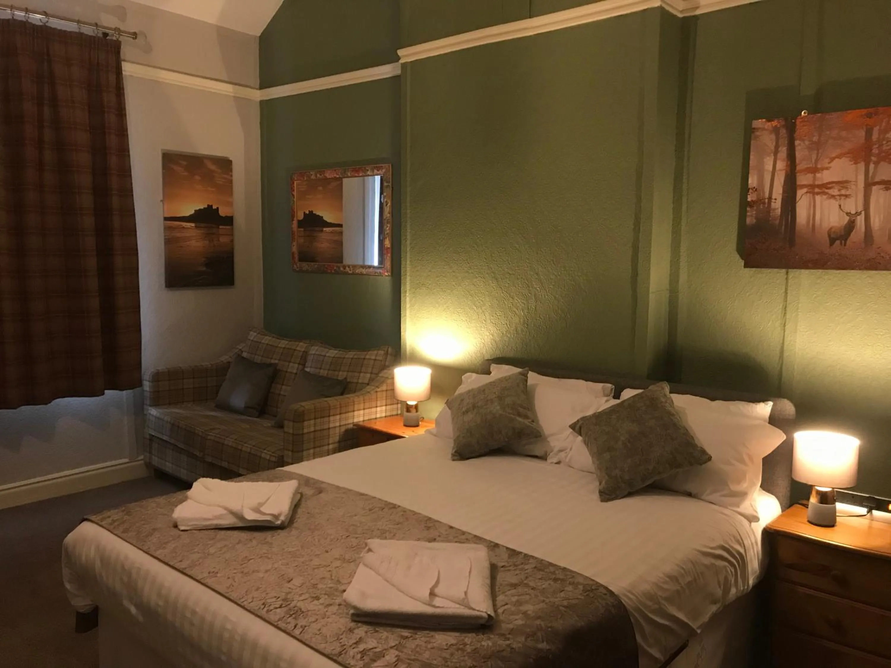 Bed in Newcastle House Rothbury