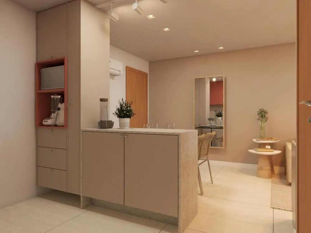 kitchen in Porto Beach Resort - Marulhos