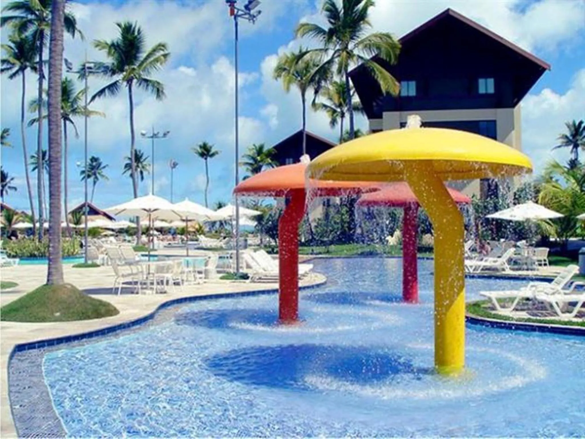 Aqua park in Porto Beach Resort - Marulhos