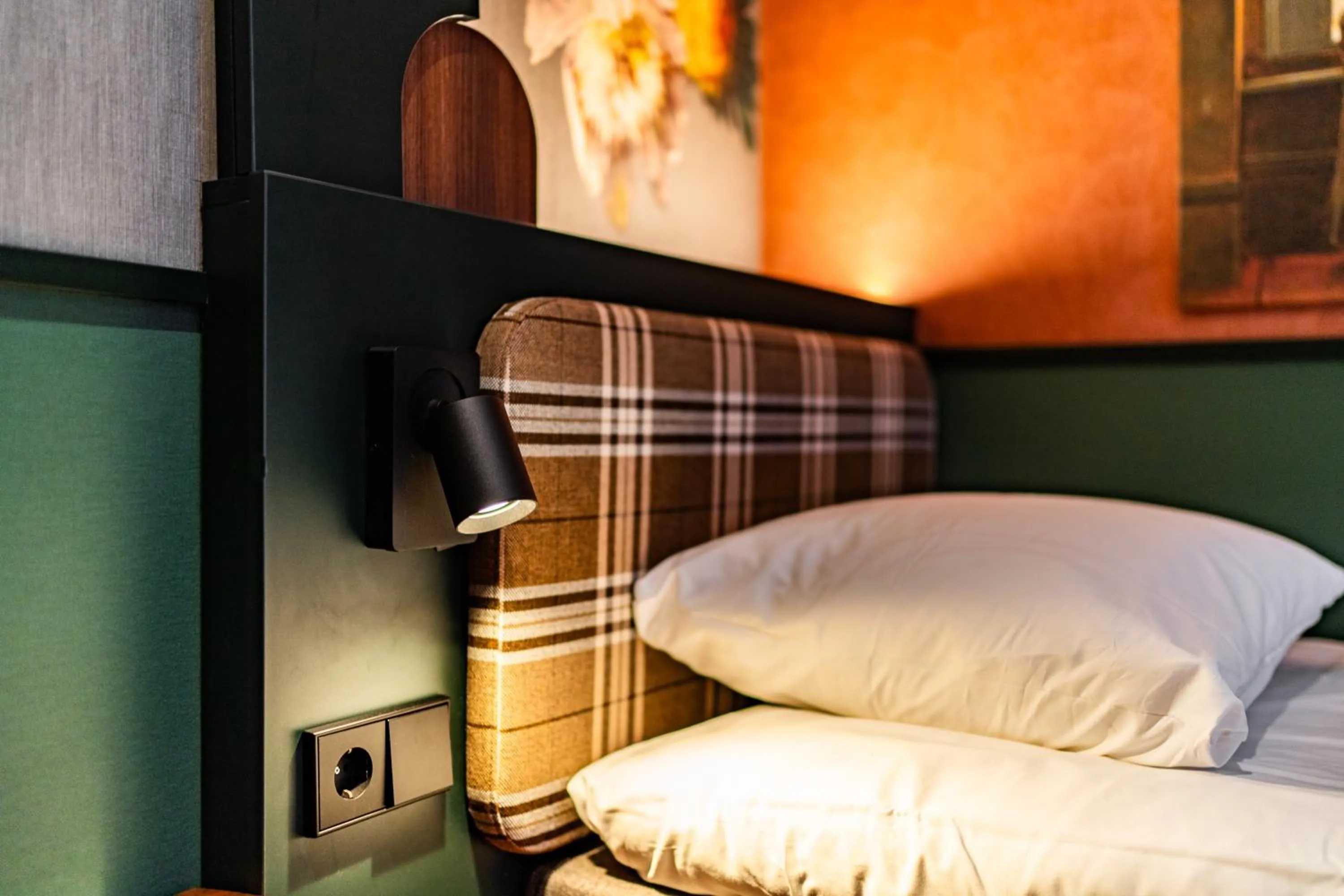 Bed in Martini Hotel