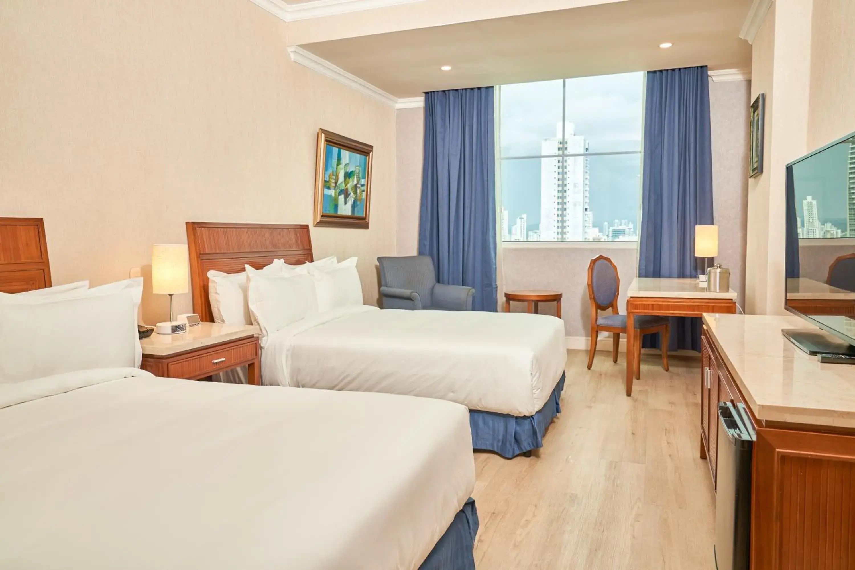 TV and multimedia, Bed in Waymore Hotel Spa & Casino TV and multimedia, Bed in Waymore Hotel Spa & Casino