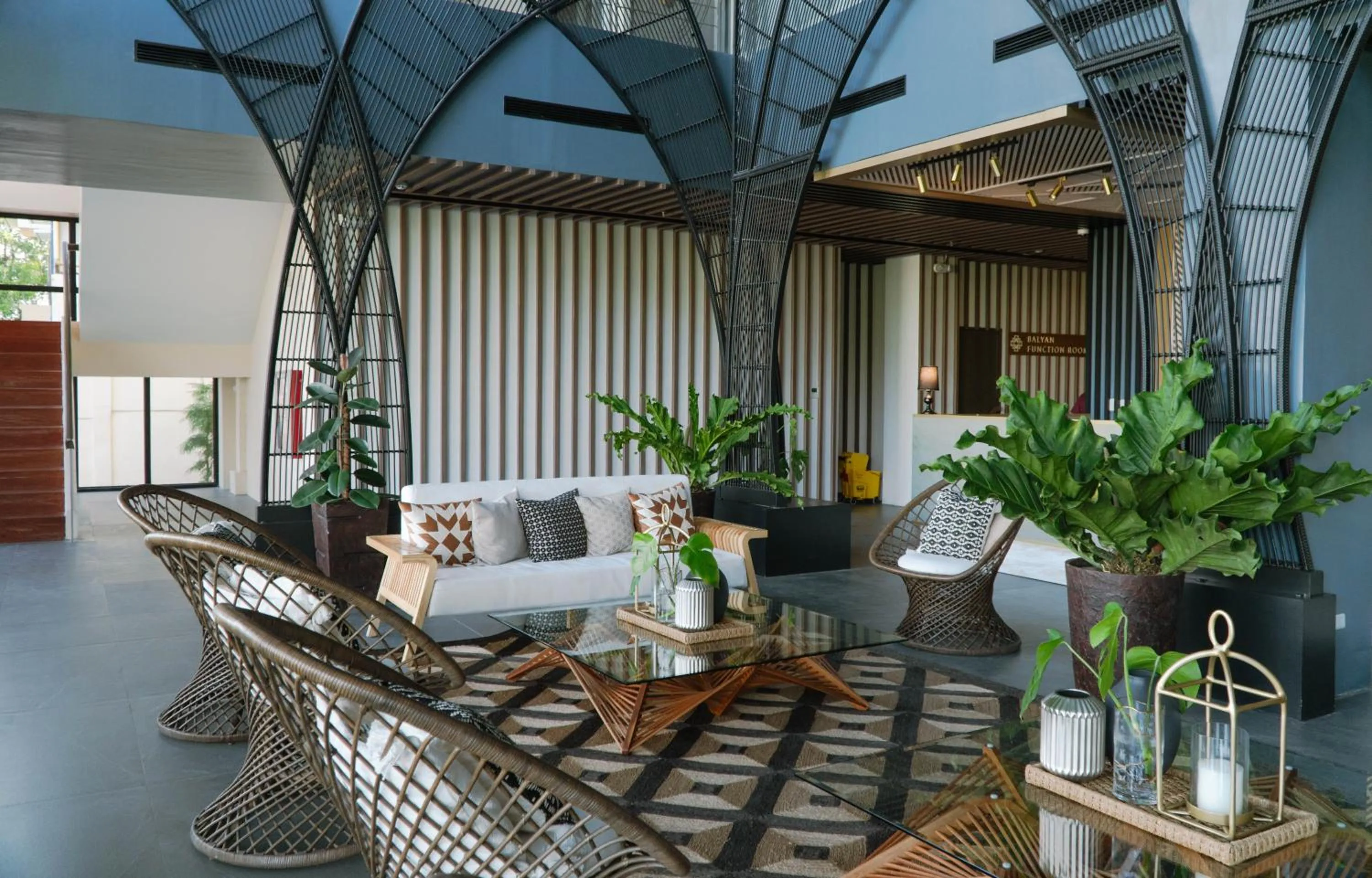 Lobby or reception in Adelina Hotel and Suites